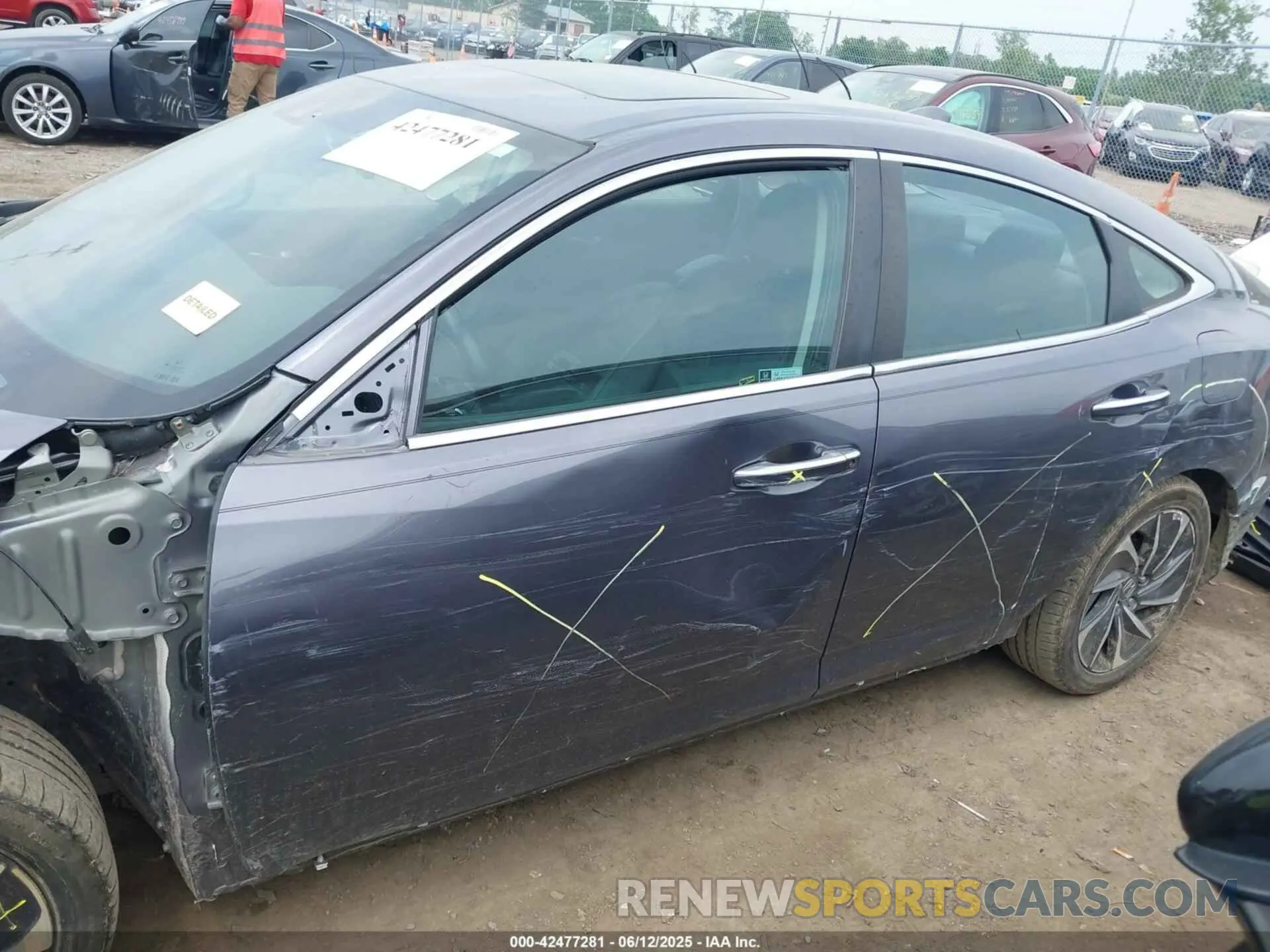 15 Photograph of a damaged car 19XZE4F97ME001133 HONDA INSIGHT 2021