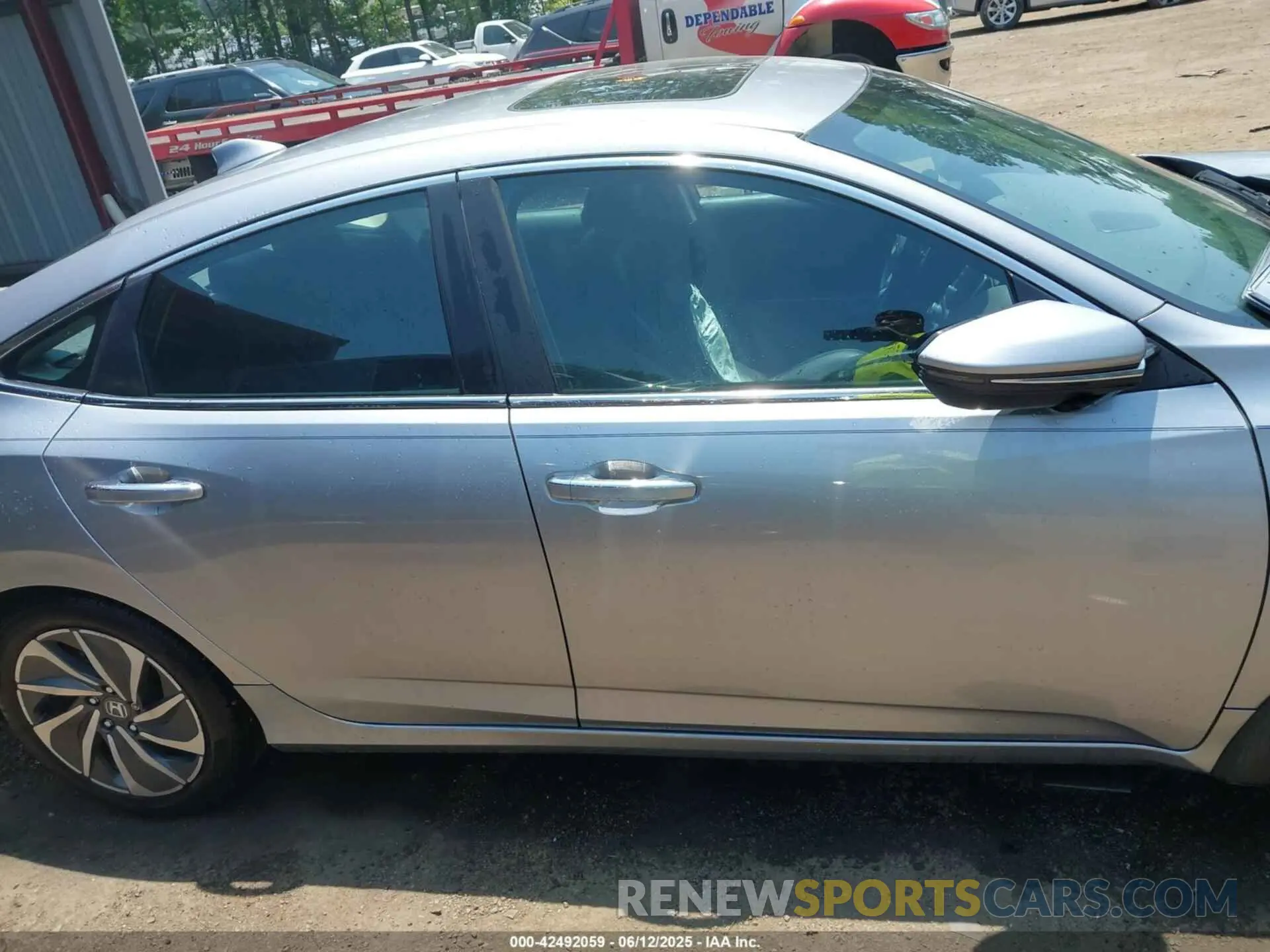 13 Photograph of a damaged car 19XZE4F98ME007457 HONDA INSIGHT 2021