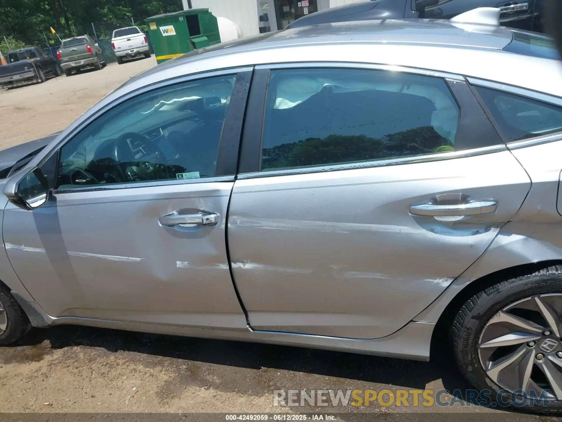 14 Photograph of a damaged car 19XZE4F98ME007457 HONDA INSIGHT 2021