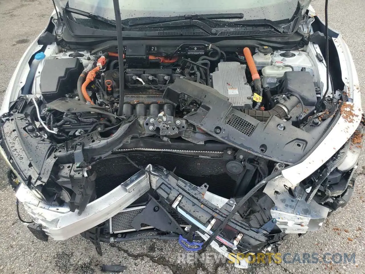 11 Photograph of a damaged car 19XZE4F99ME005331 HONDA INSIGHT 2021
