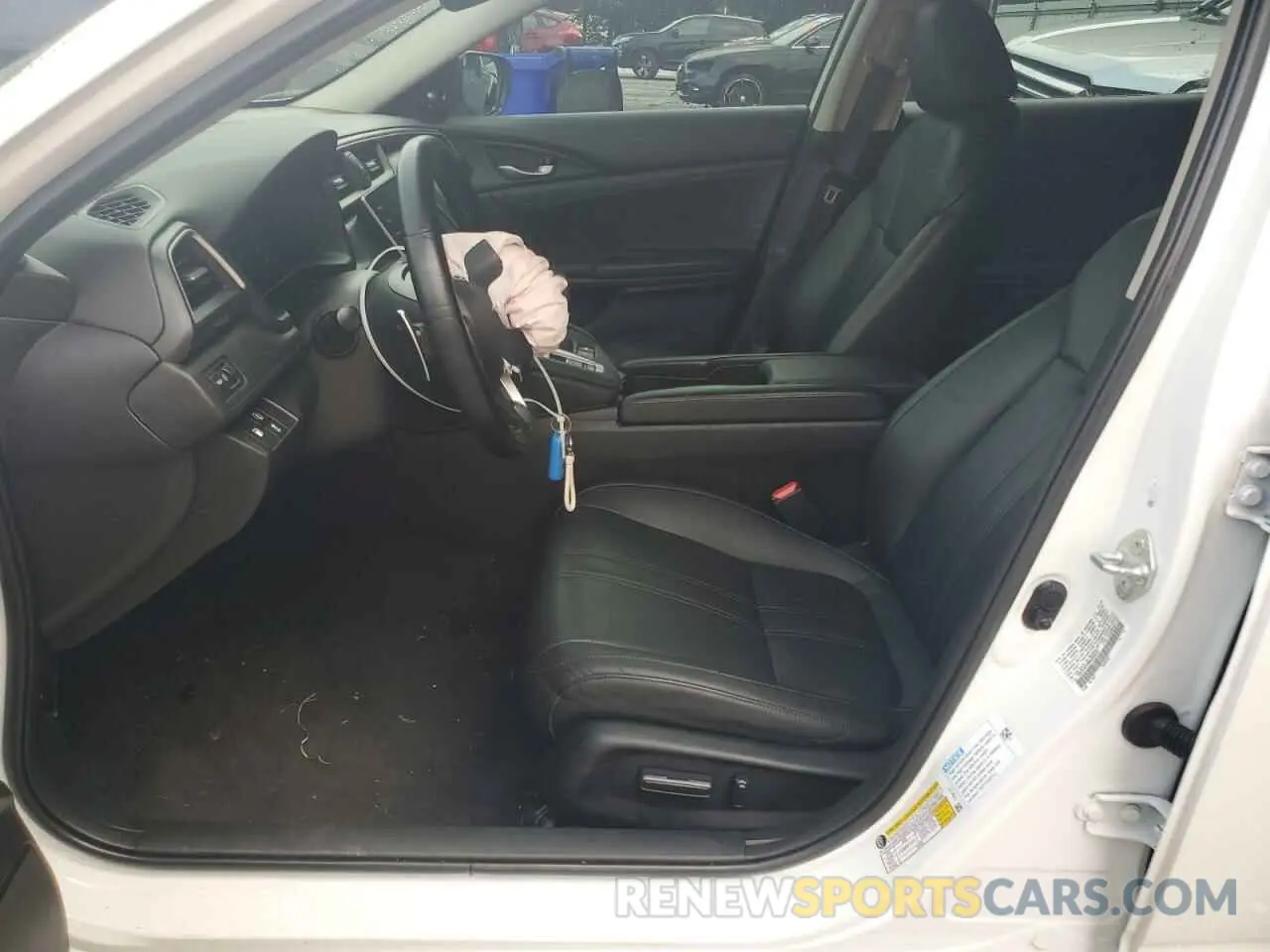 7 Photograph of a damaged car 19XZE4F99ME005331 HONDA INSIGHT 2021