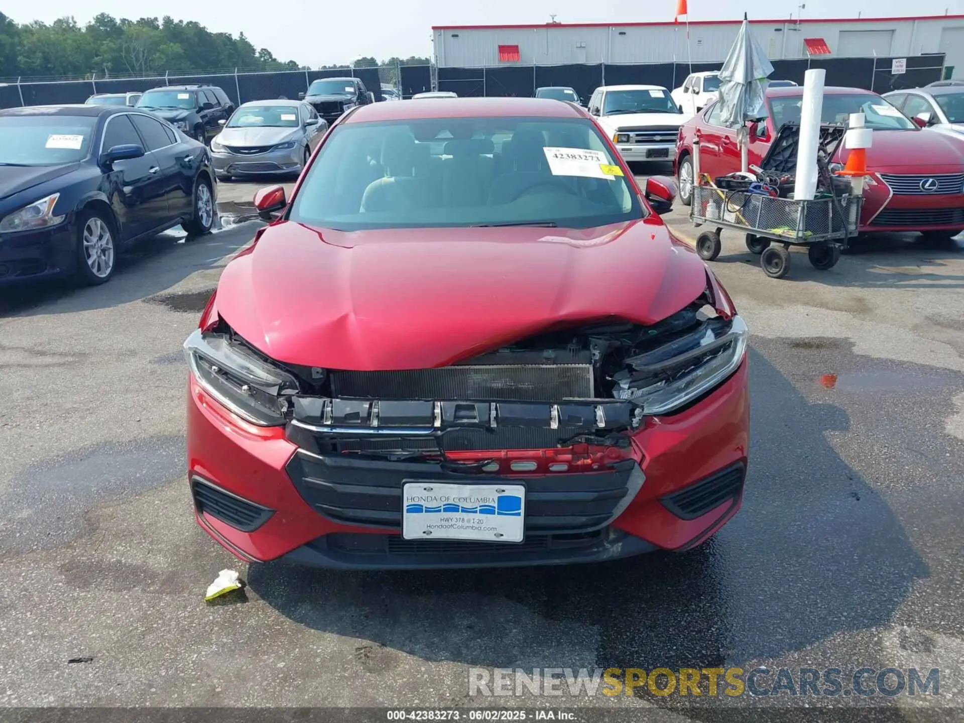12 Photograph of a damaged car 19XZE4F50NE003918 HONDA INSIGHT 2022