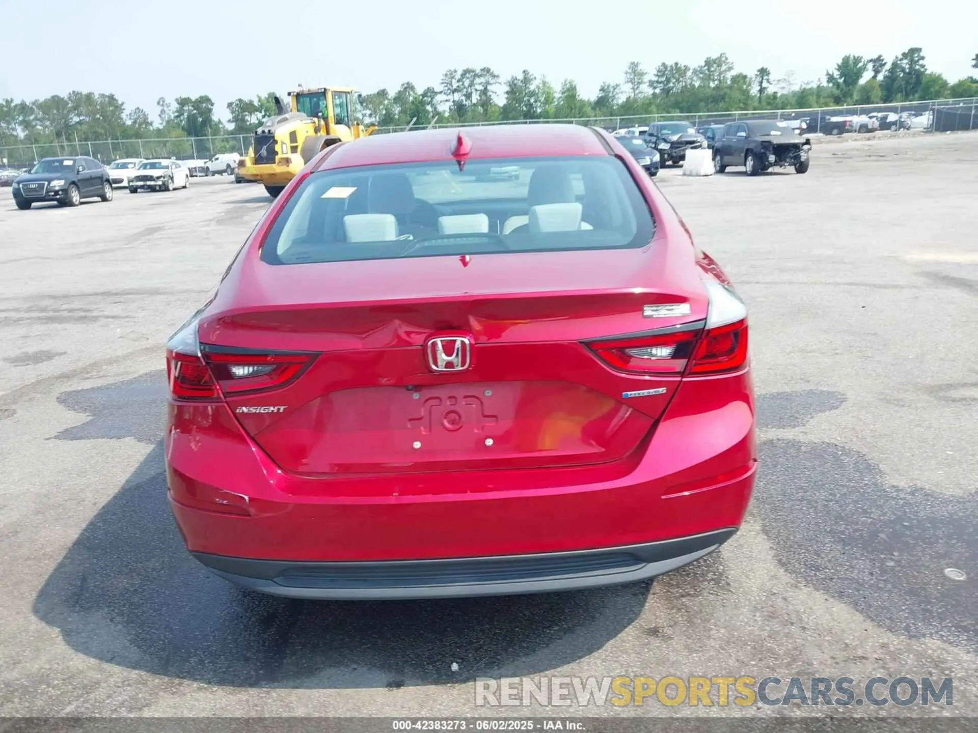 16 Photograph of a damaged car 19XZE4F50NE003918 HONDA INSIGHT 2022