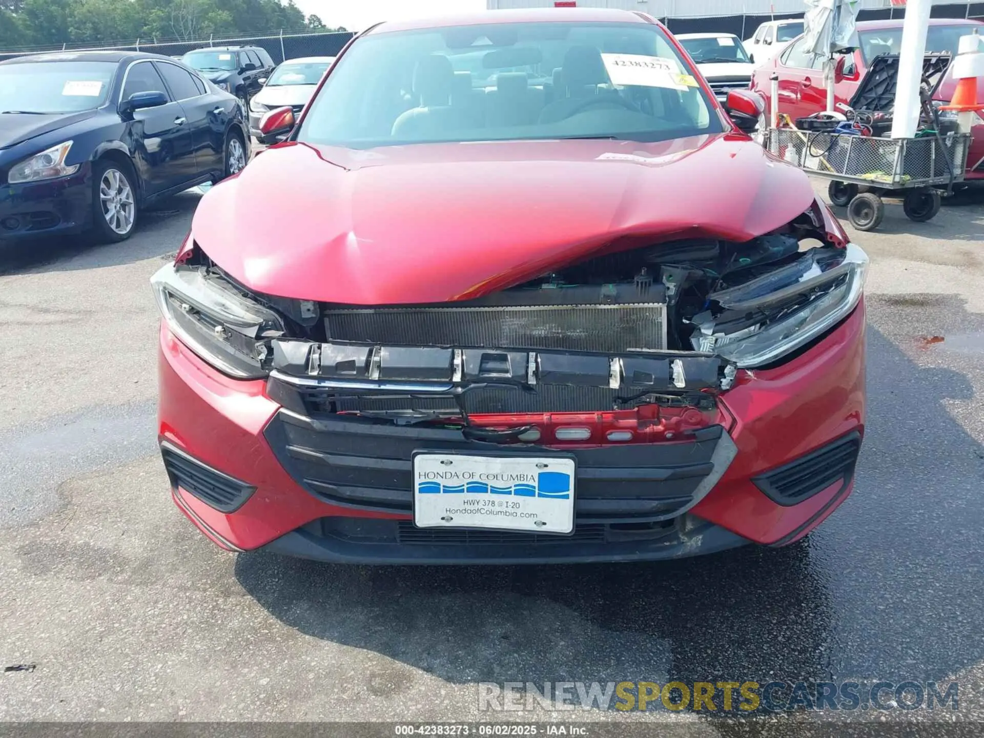 6 Photograph of a damaged car 19XZE4F50NE003918 HONDA INSIGHT 2022