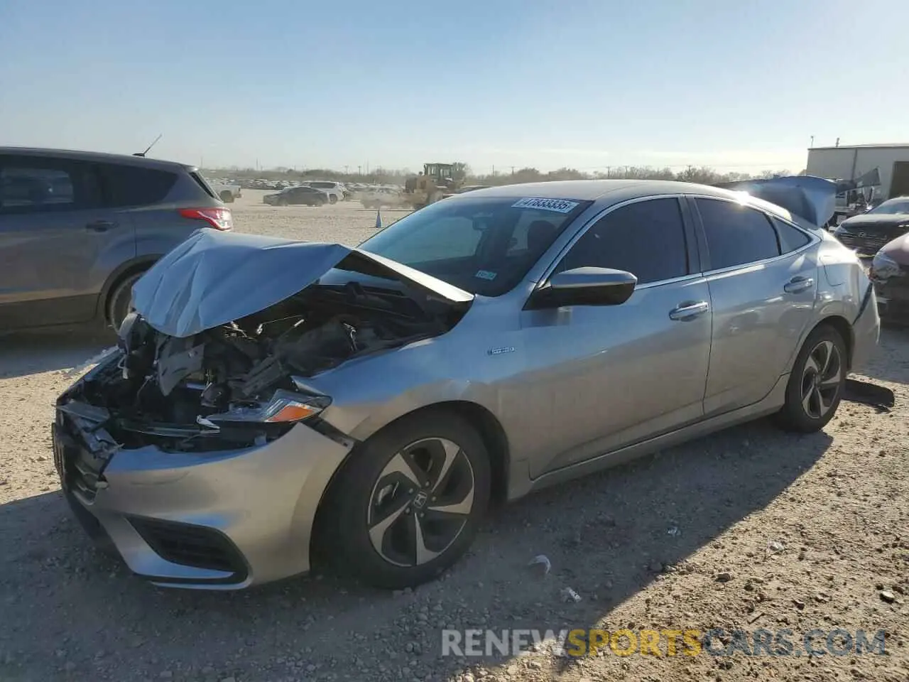 1 Photograph of a damaged car 19XZE4F50NE008083 HONDA INSIGHT 2022