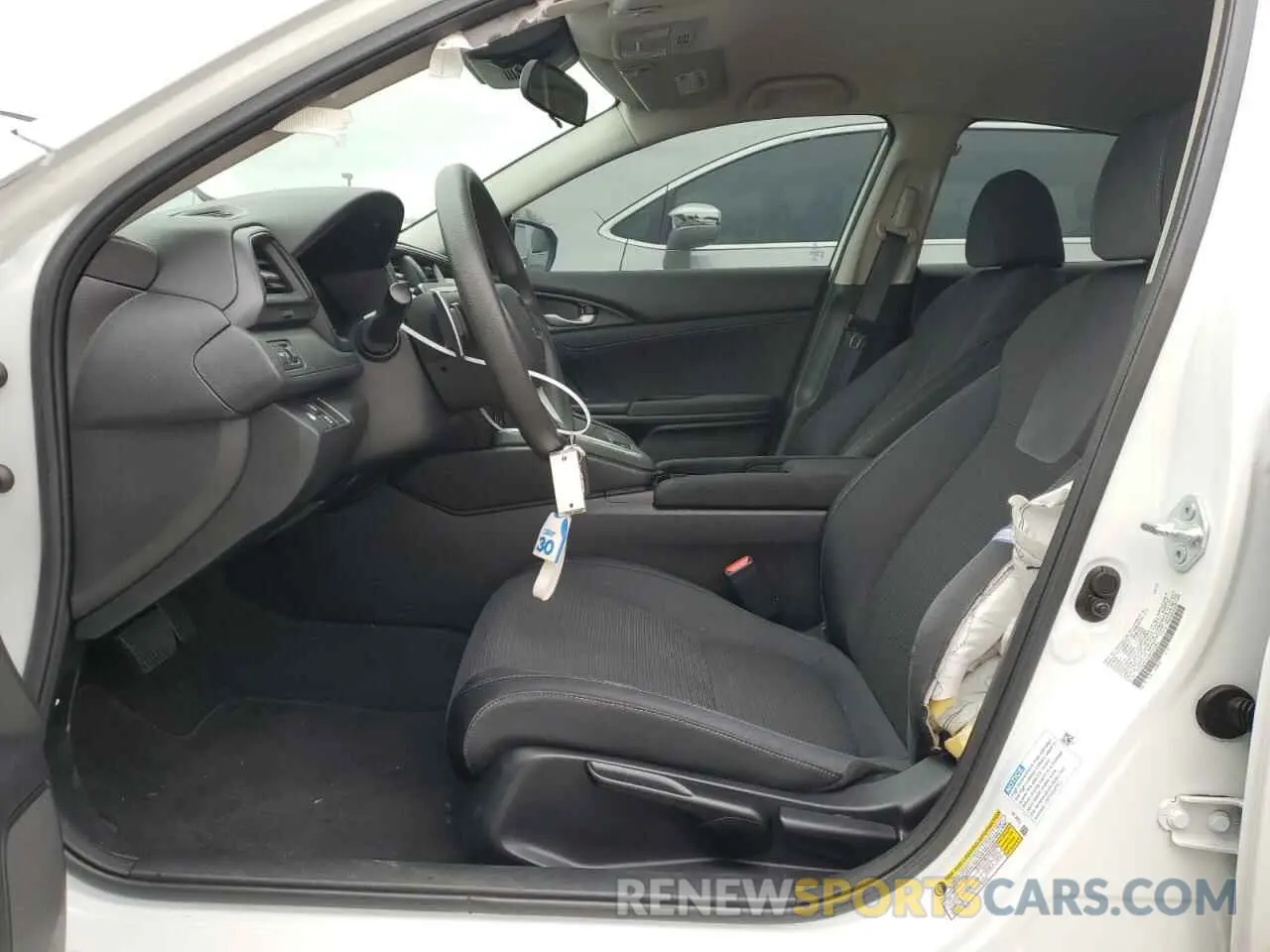 7 Photograph of a damaged car 19XZE4F50NE013381 HONDA INSIGHT 2022