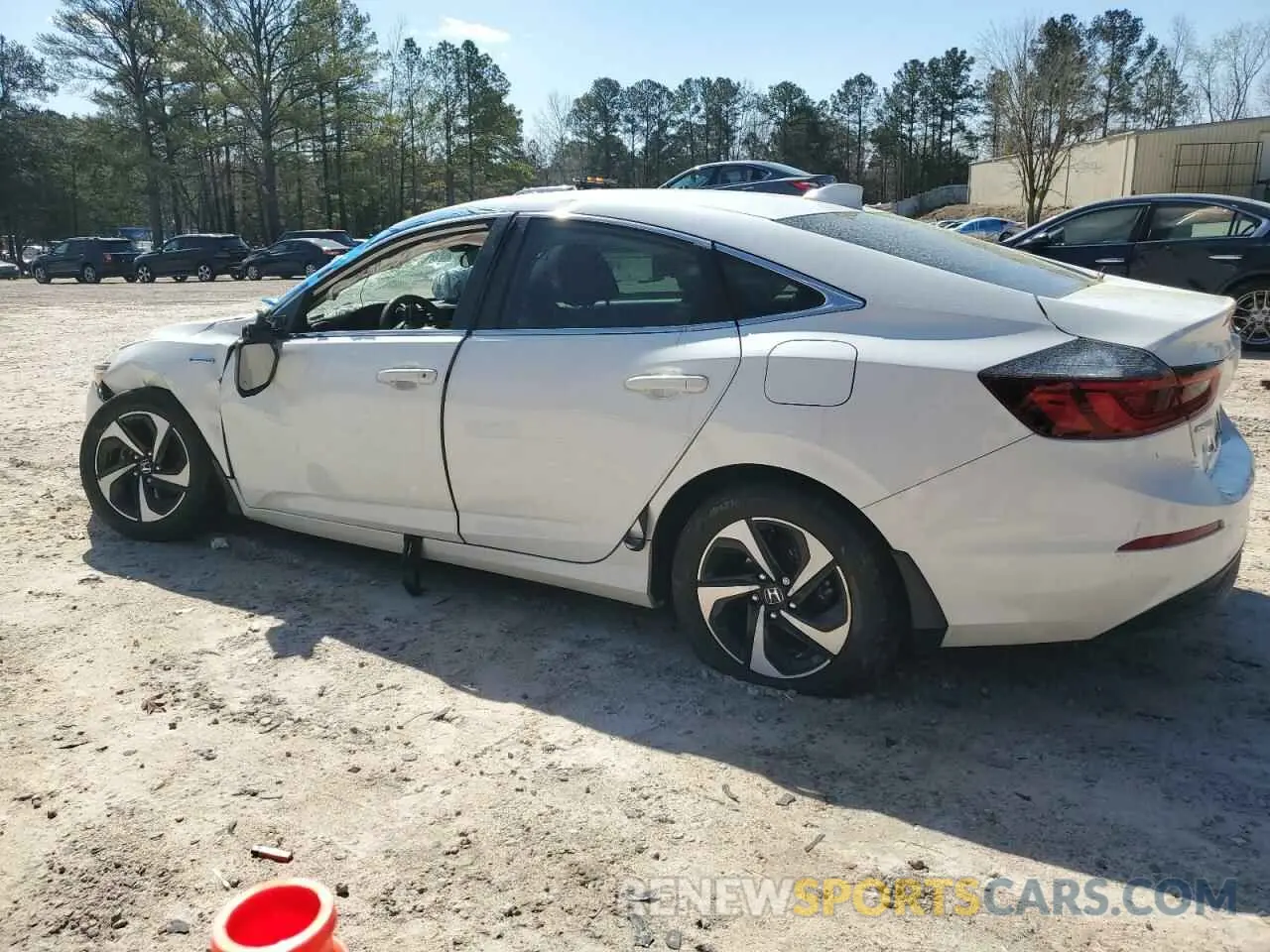 2 Photograph of a damaged car 19XZE4F51NE001675 HONDA INSIGHT 2022