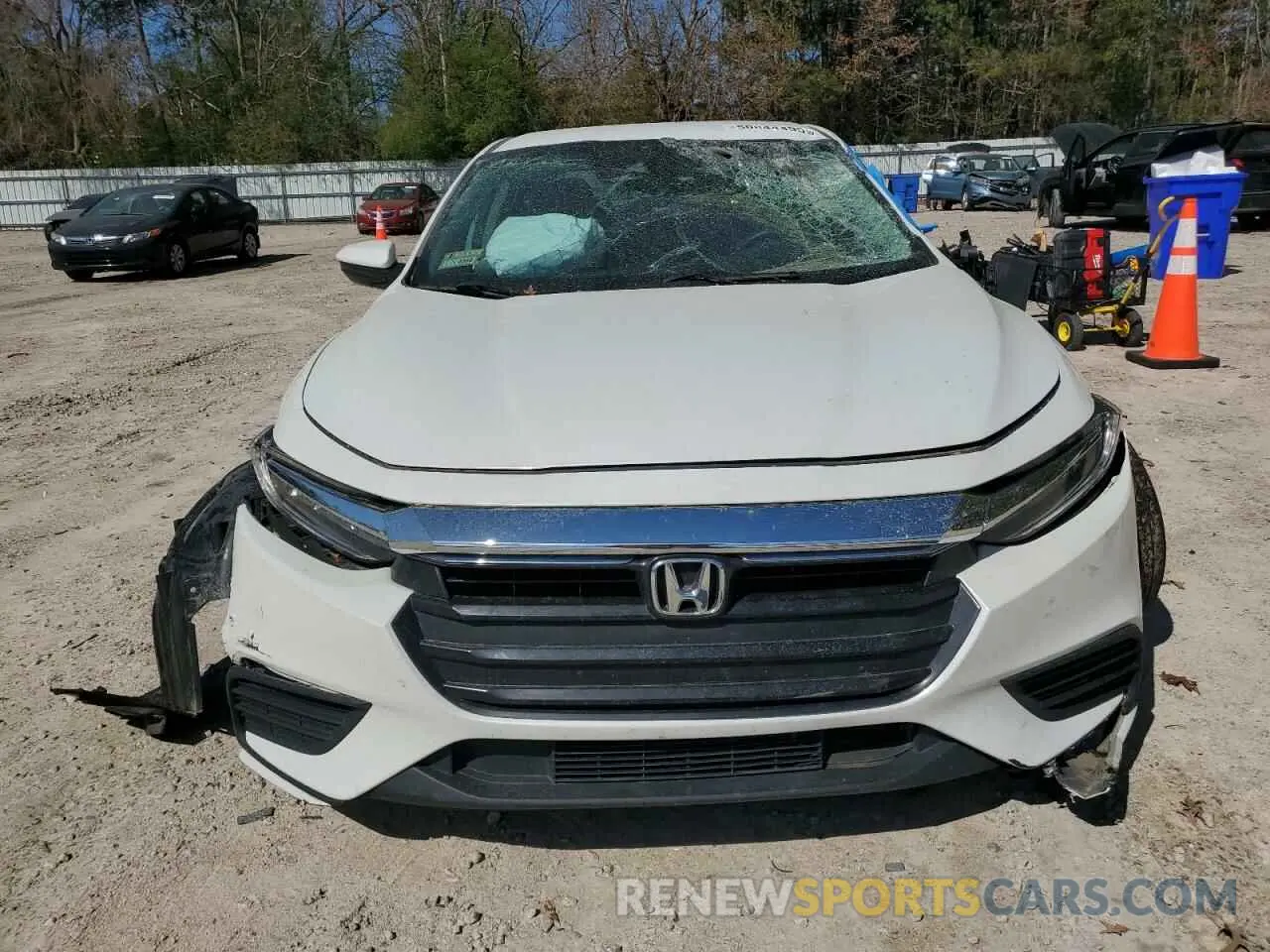 5 Photograph of a damaged car 19XZE4F51NE001675 HONDA INSIGHT 2022