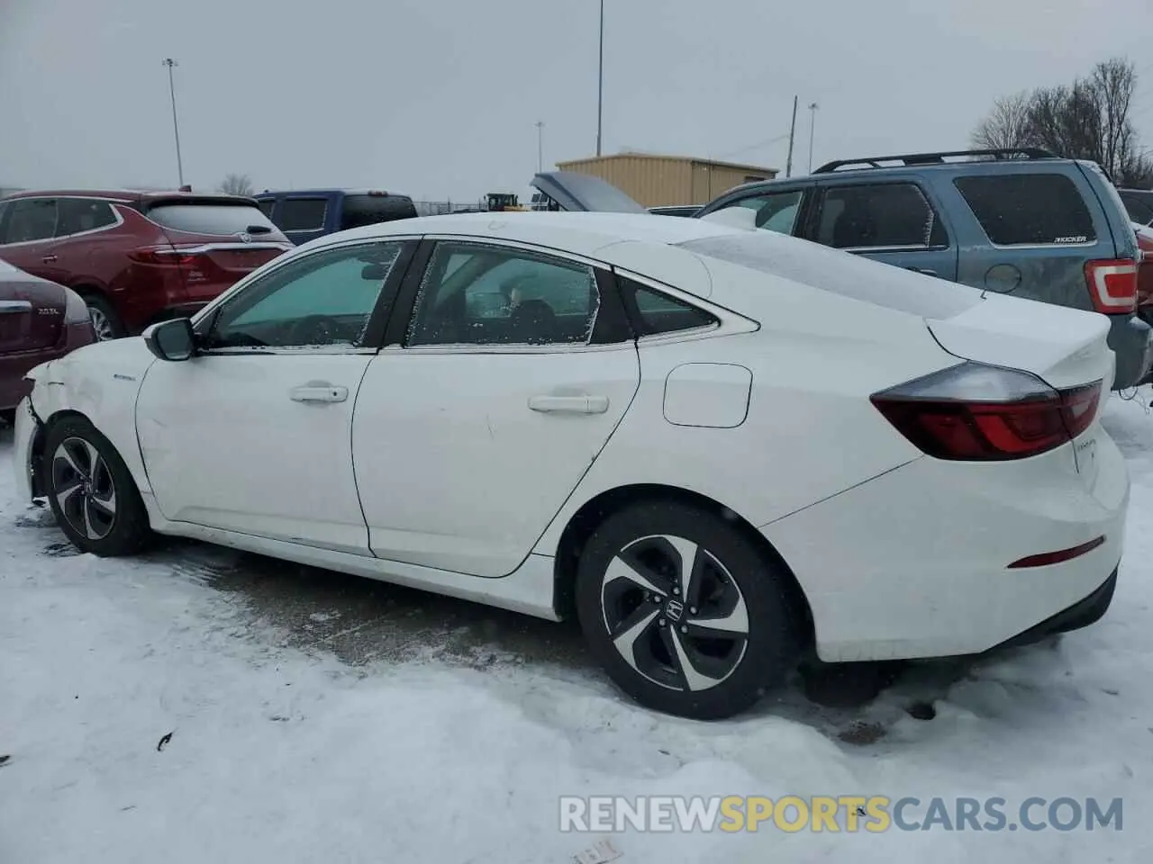 2 Photograph of a damaged car 19XZE4F51NE010943 HONDA INSIGHT 2022