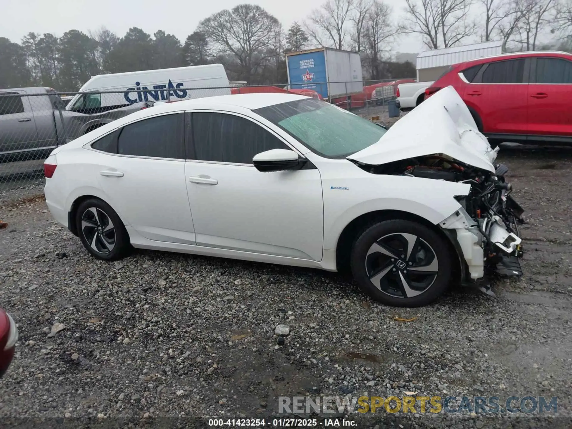 13 Photograph of a damaged car 19XZE4F52NE002561 HONDA INSIGHT 2022