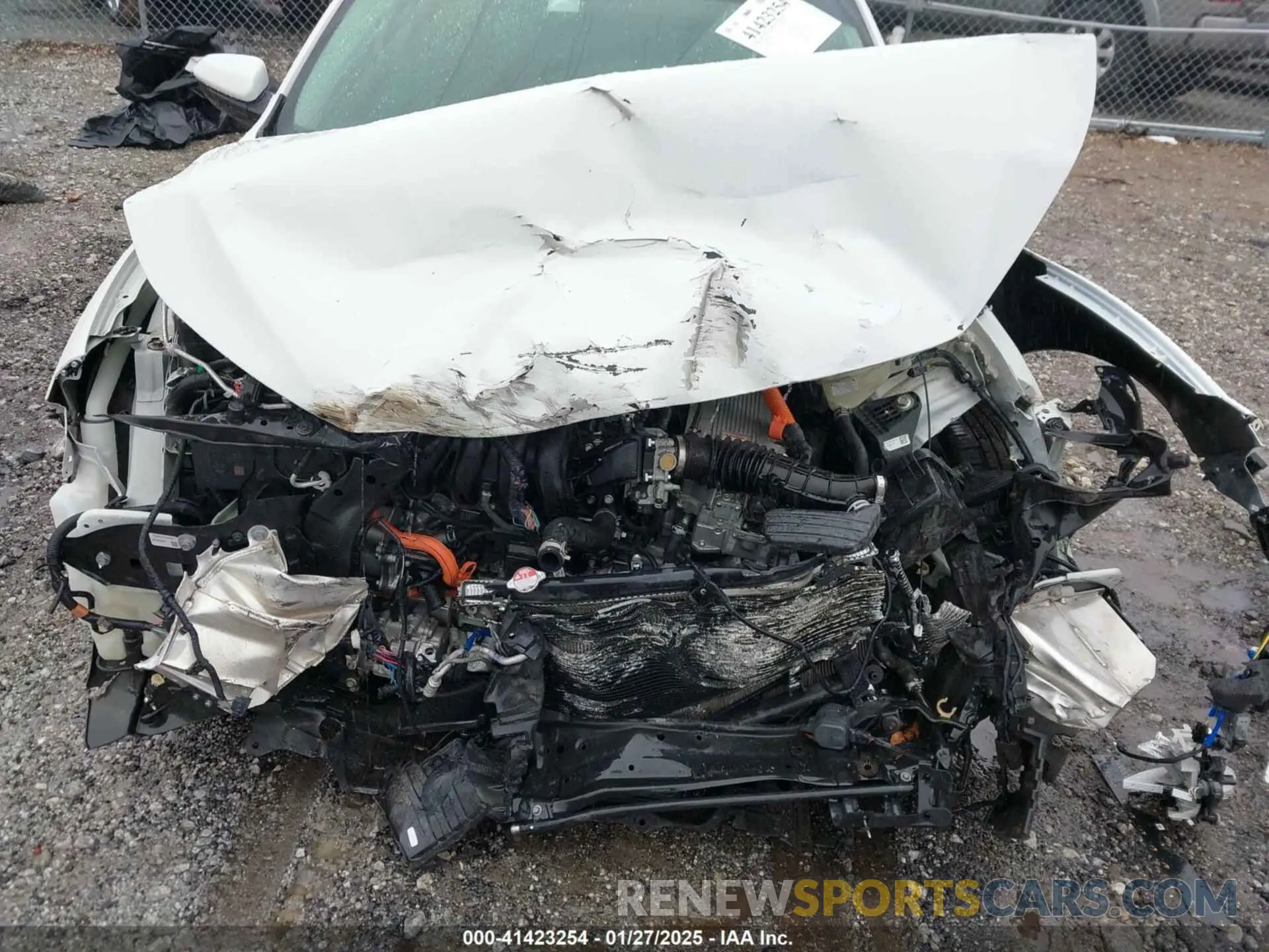 6 Photograph of a damaged car 19XZE4F52NE002561 HONDA INSIGHT 2022