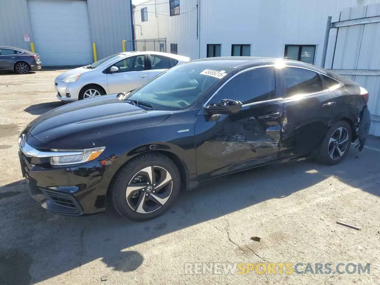 1 Photograph of a damaged car 19XZE4F52NE004911 HONDA INSIGHT 2022
