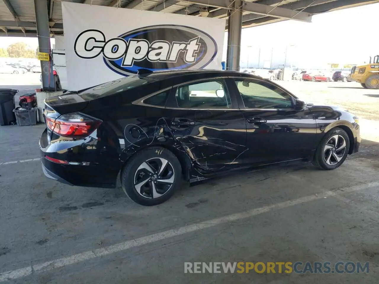 3 Photograph of a damaged car 19XZE4F53NE013729 HONDA INSIGHT 2022