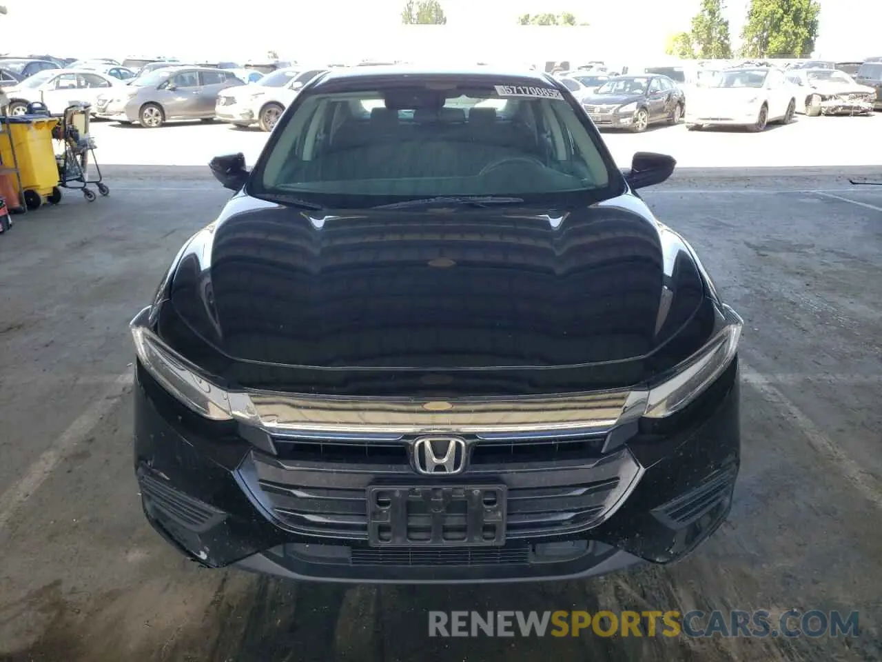 5 Photograph of a damaged car 19XZE4F53NE013729 HONDA INSIGHT 2022