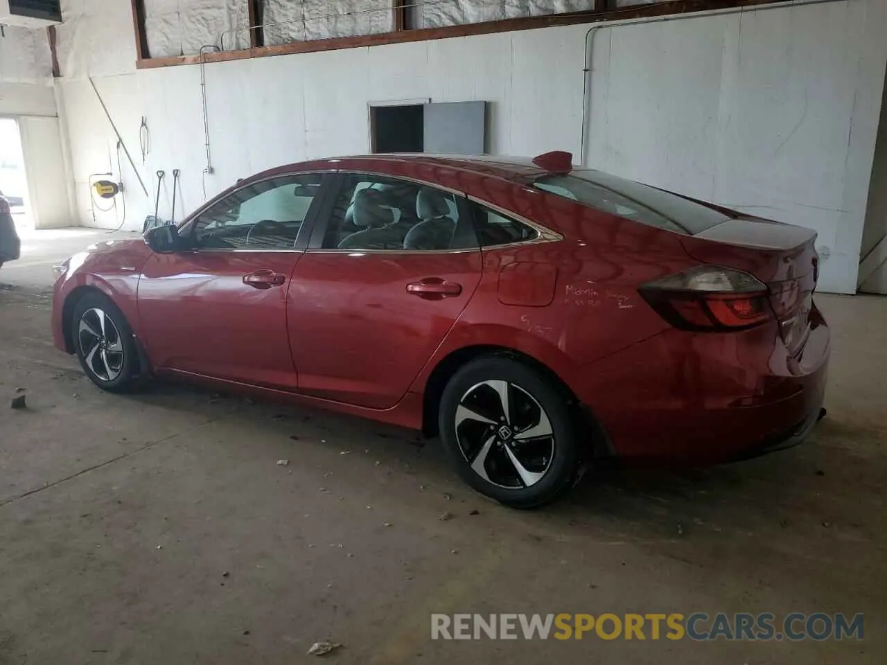 2 Photograph of a damaged car 19XZE4F54NE003937 HONDA INSIGHT 2022