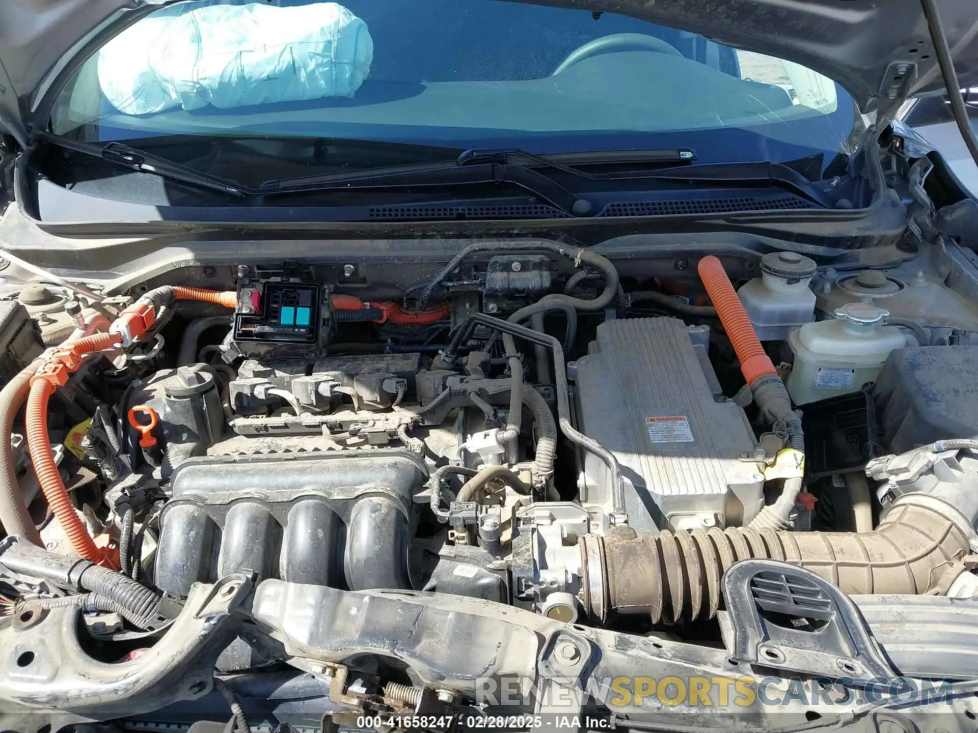 10 Photograph of a damaged car 19XZE4F54NE008068 HONDA INSIGHT 2022