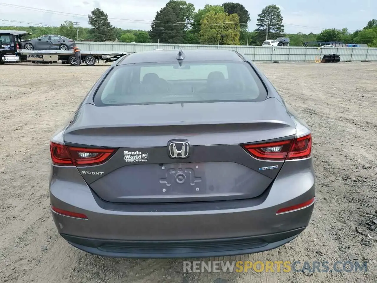 6 Photograph of a damaged car 19XZE4F55NE003056 HONDA INSIGHT 2022