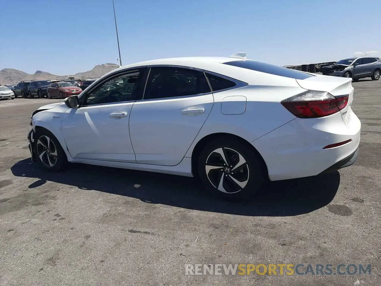 2 Photograph of a damaged car 19XZE4F56NE003261 HONDA INSIGHT 2022