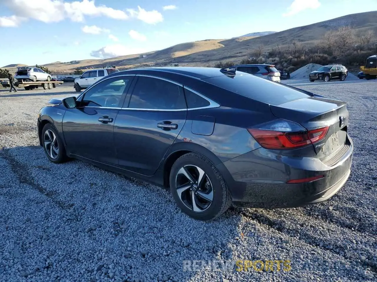 2 Photograph of a damaged car 19XZE4F56NE011358 HONDA INSIGHT 2022