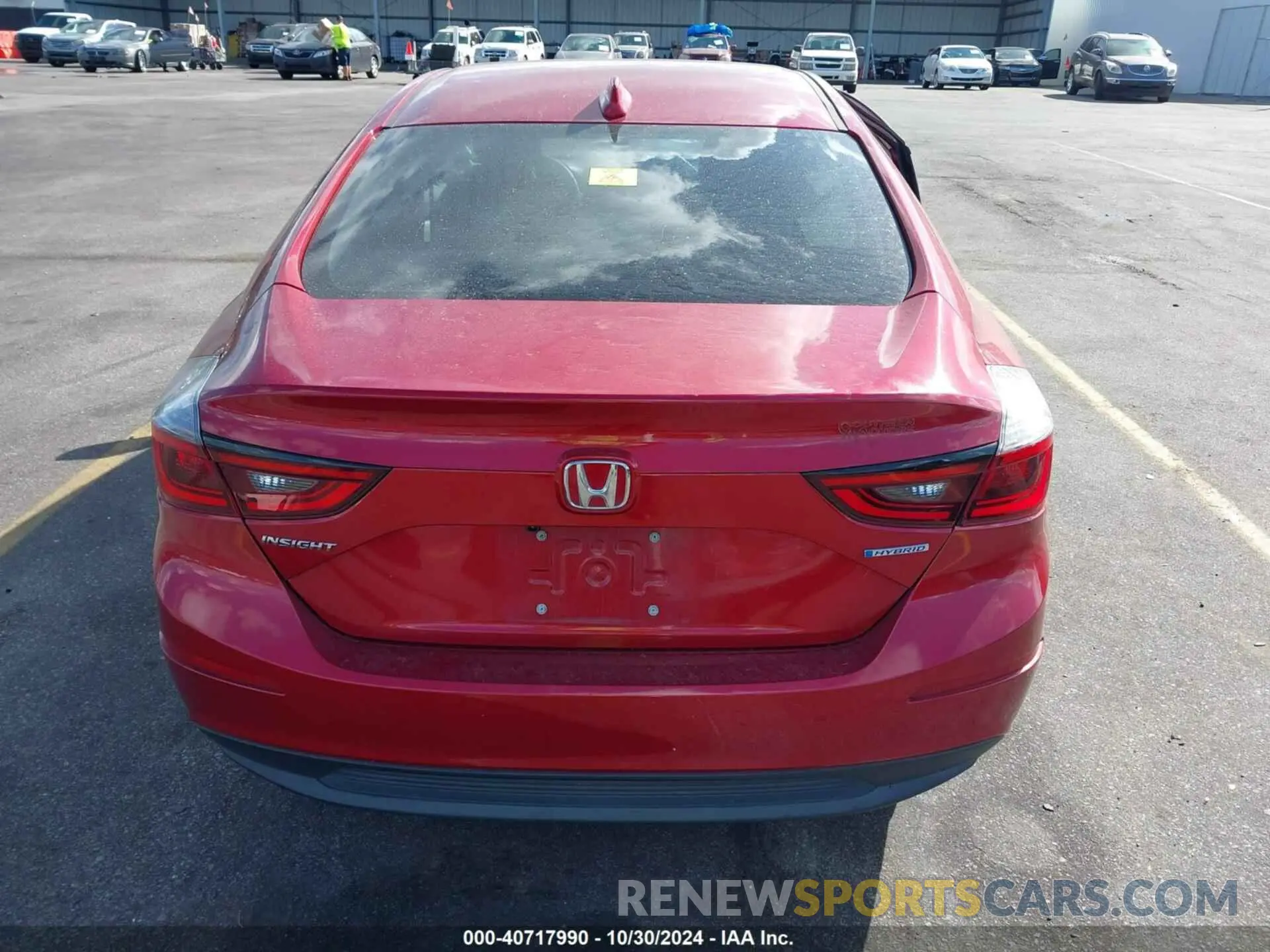 15 Photograph of a damaged car 19XZE4F56NE016656 HONDA INSIGHT 2022