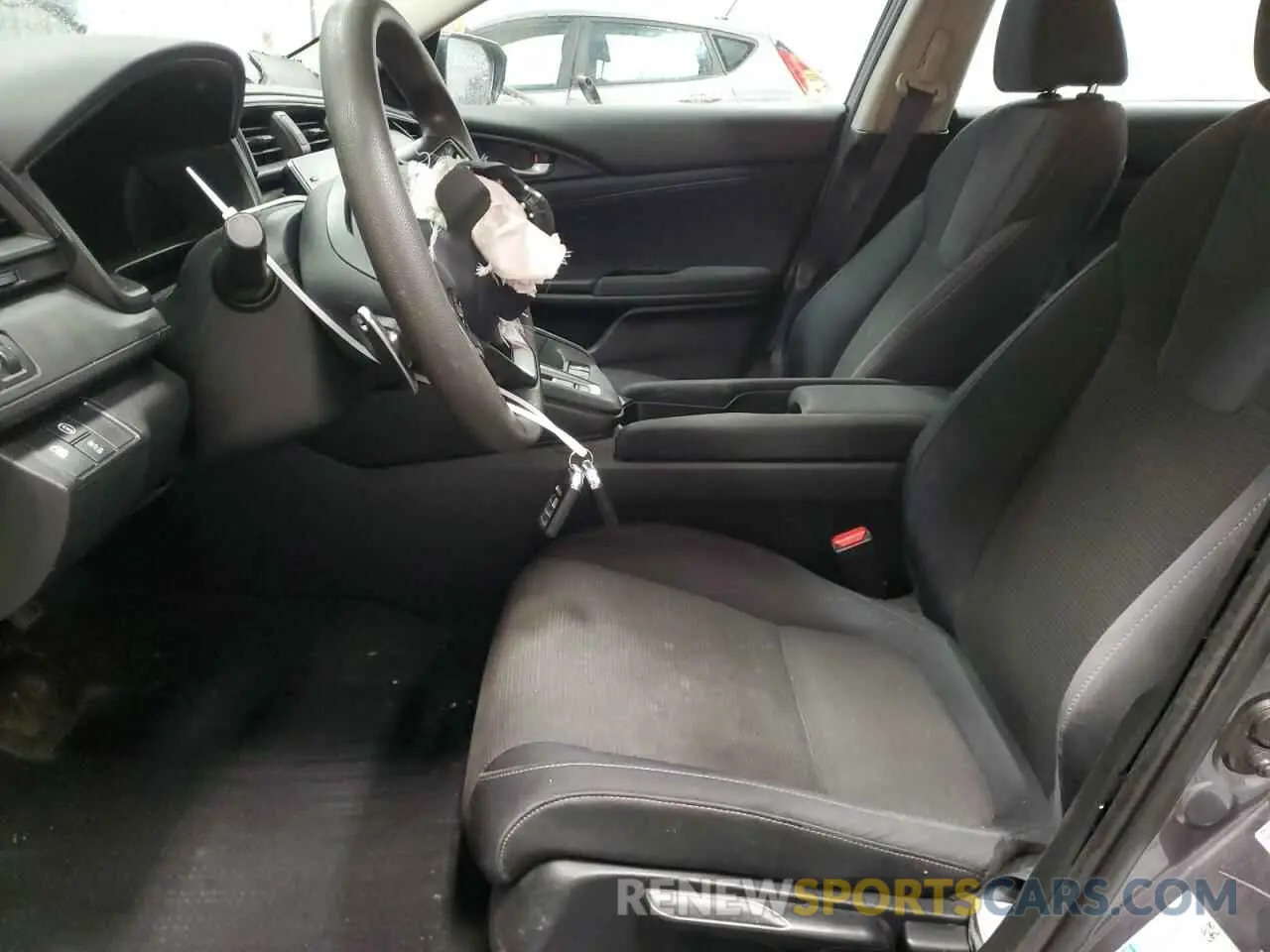 7 Photograph of a damaged car 19XZE4F57NE010137 HONDA INSIGHT 2022