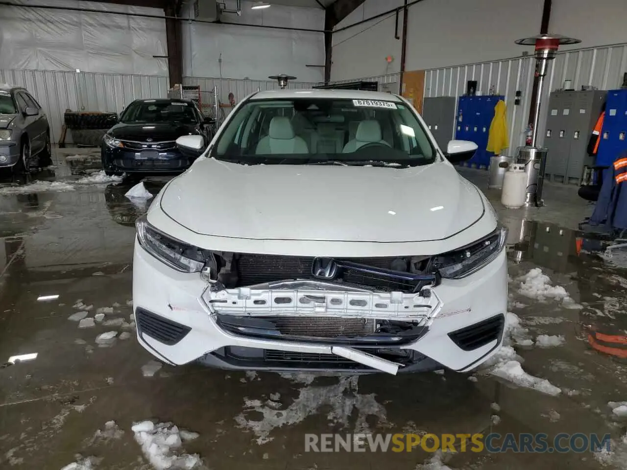 5 Photograph of a damaged car 19XZE4F57NE012776 HONDA INSIGHT 2022