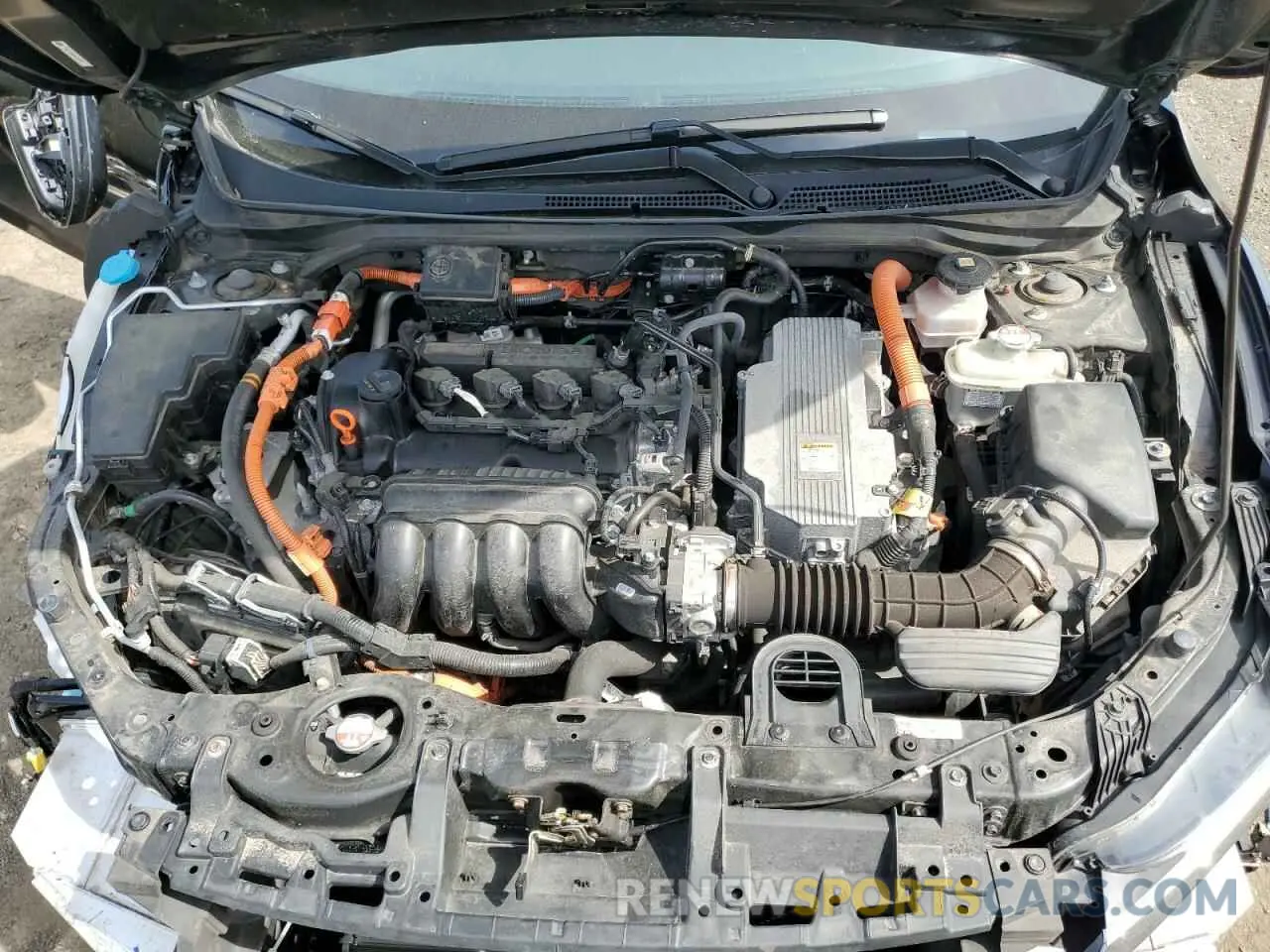 11 Photograph of a damaged car 19XZE4F58NE004220 HONDA INSIGHT 2022