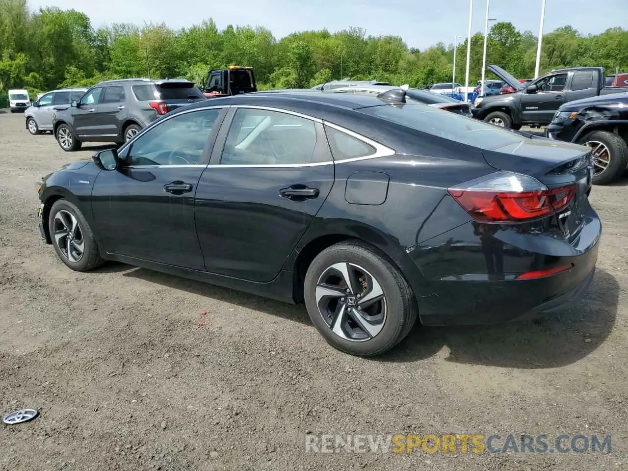 2 Photograph of a damaged car 19XZE4F58NE004220 HONDA INSIGHT 2022