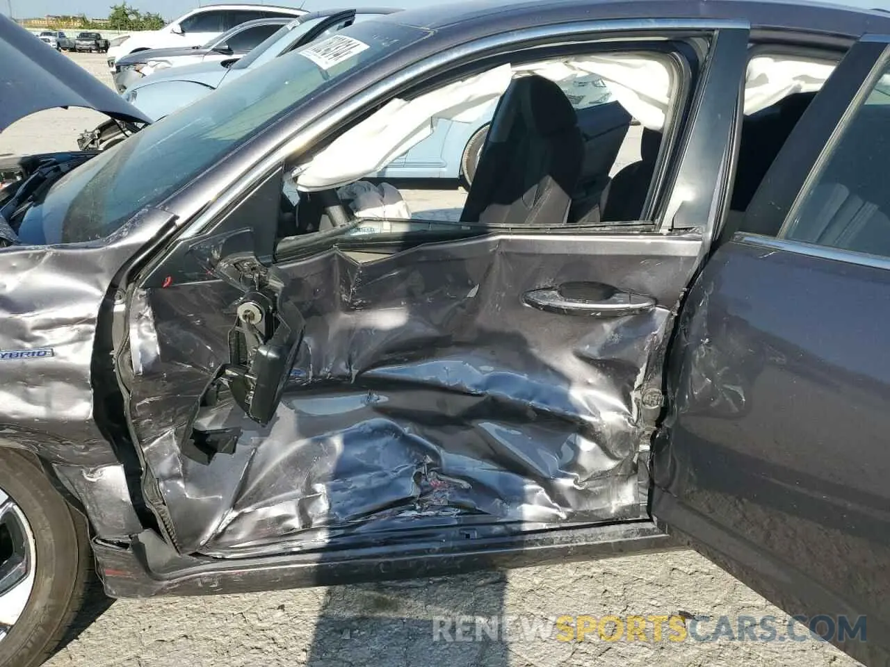 7 Photograph of a damaged car 19XZE4F58NE006386 HONDA INSIGHT 2022