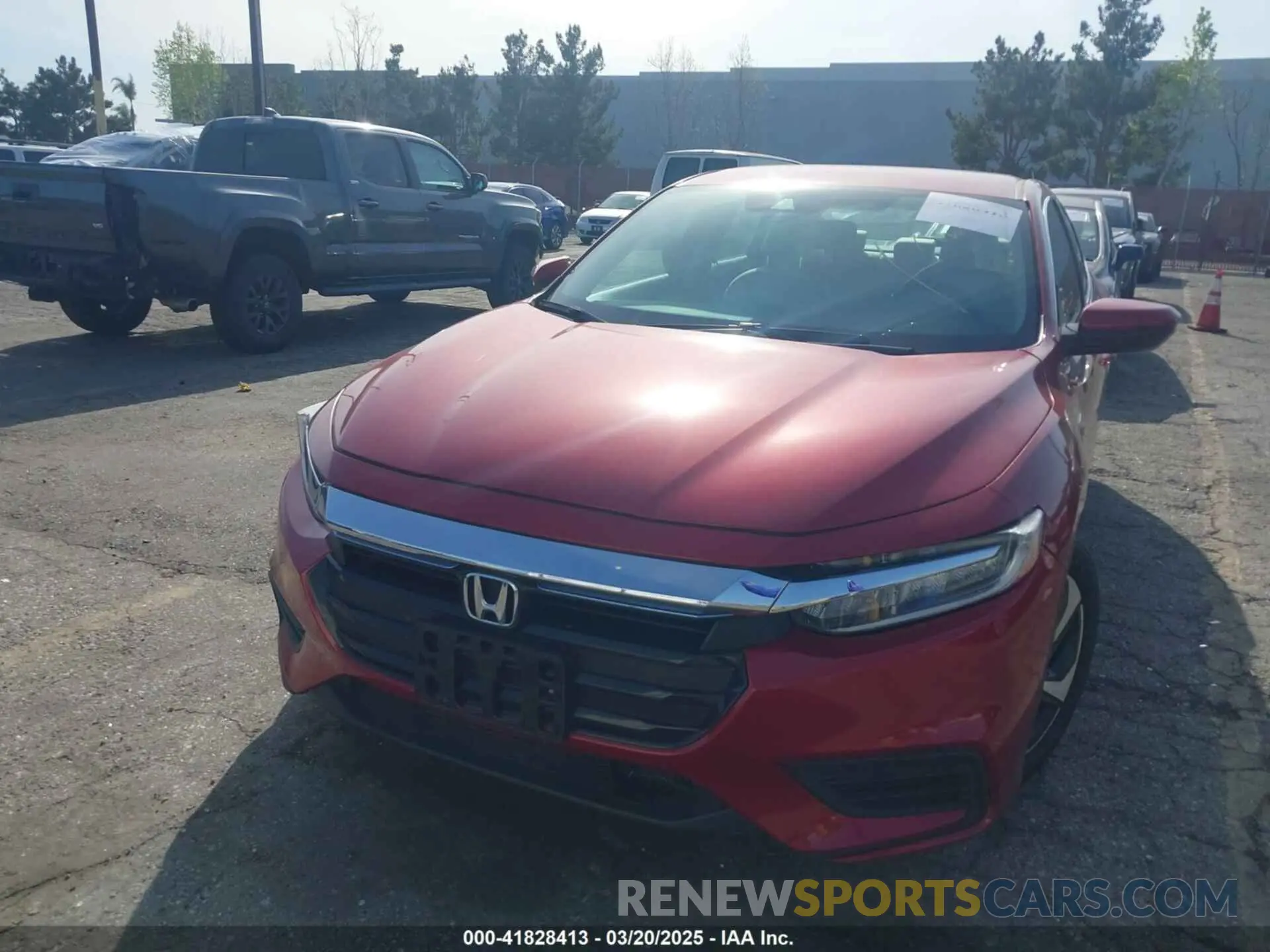 6 Photograph of a damaged car 19XZE4F58NE012057 HONDA INSIGHT 2022