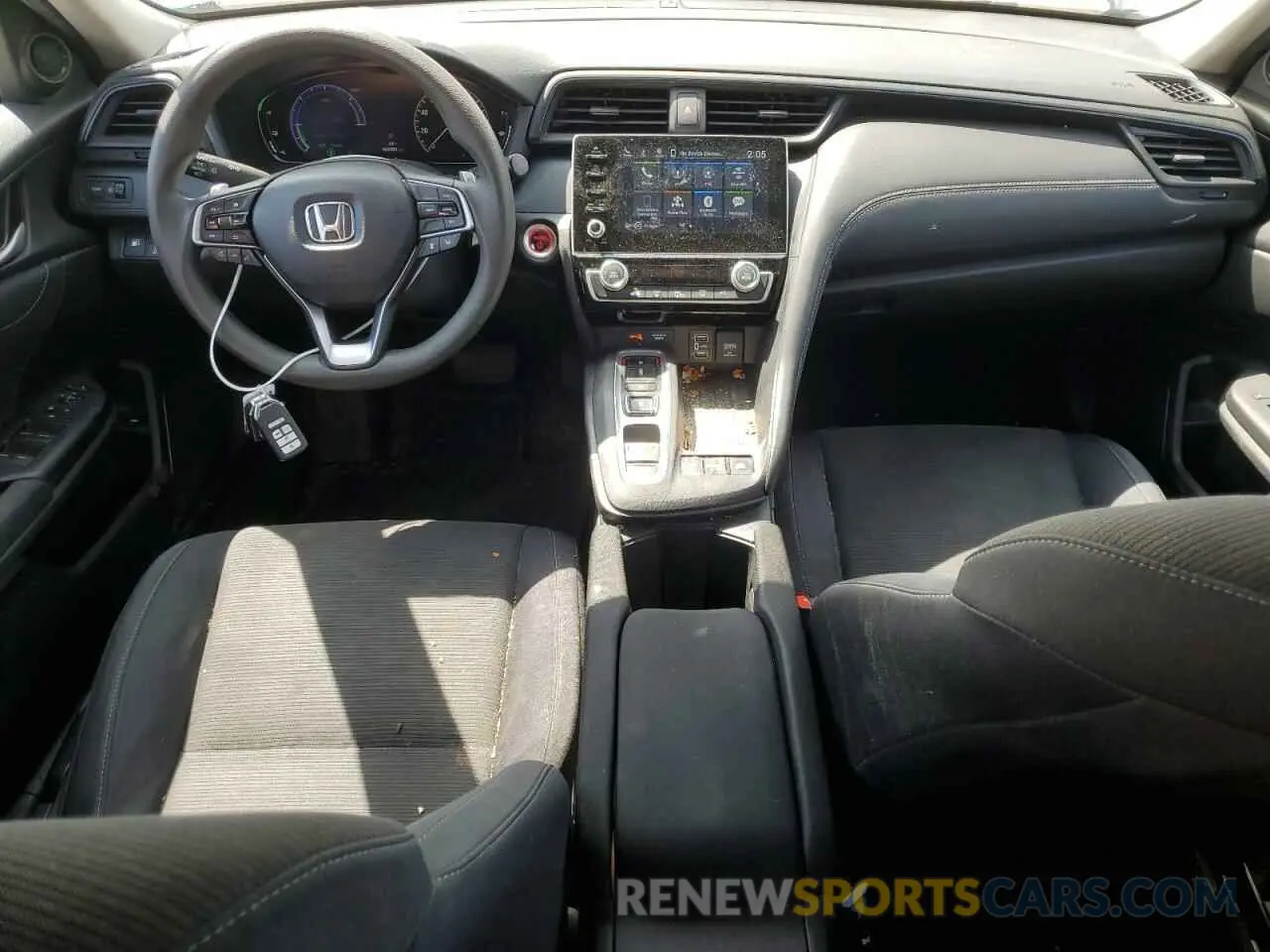 8 Photograph of a damaged car 19XZE4F58NE016724 HONDA INSIGHT 2022