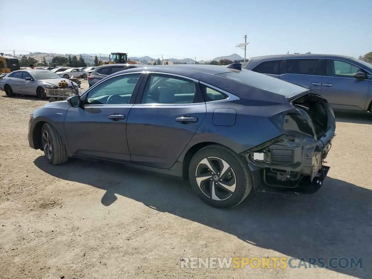 2 Photograph of a damaged car 19XZE4F59NE006168 HONDA INSIGHT 2022