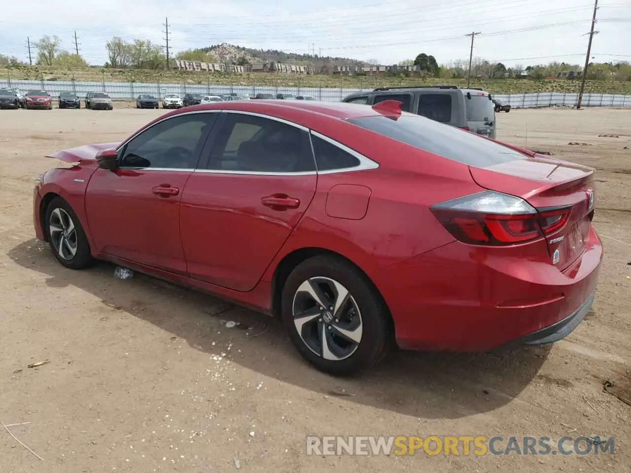 2 Photograph of a damaged car 19XZE4F59NE007000 HONDA INSIGHT 2022