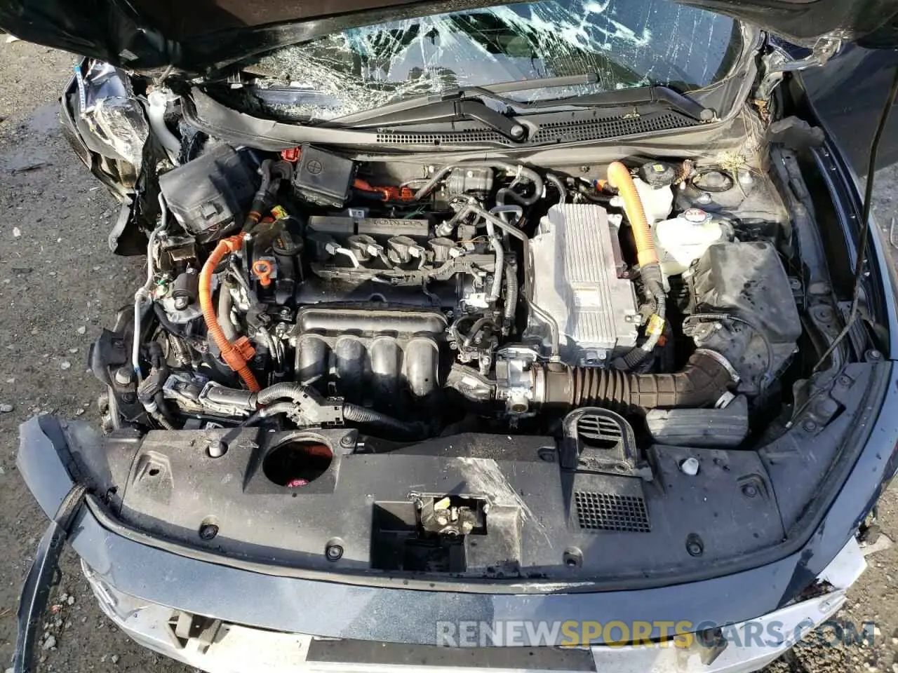 11 Photograph of a damaged car 19XZE4F59NE009684 HONDA INSIGHT 2022