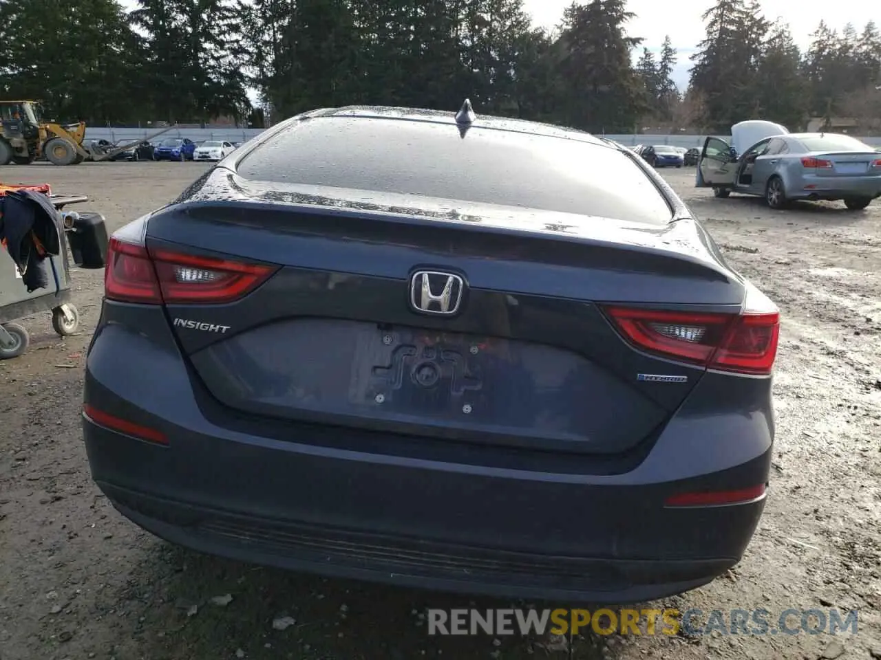 6 Photograph of a damaged car 19XZE4F59NE009684 HONDA INSIGHT 2022