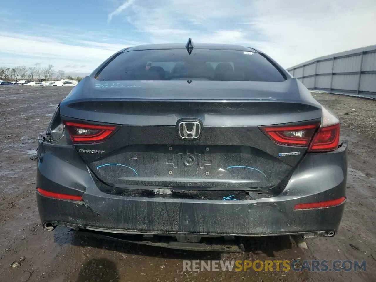 6 Photograph of a damaged car 19XZE4F5XNE011864 HONDA INSIGHT 2022