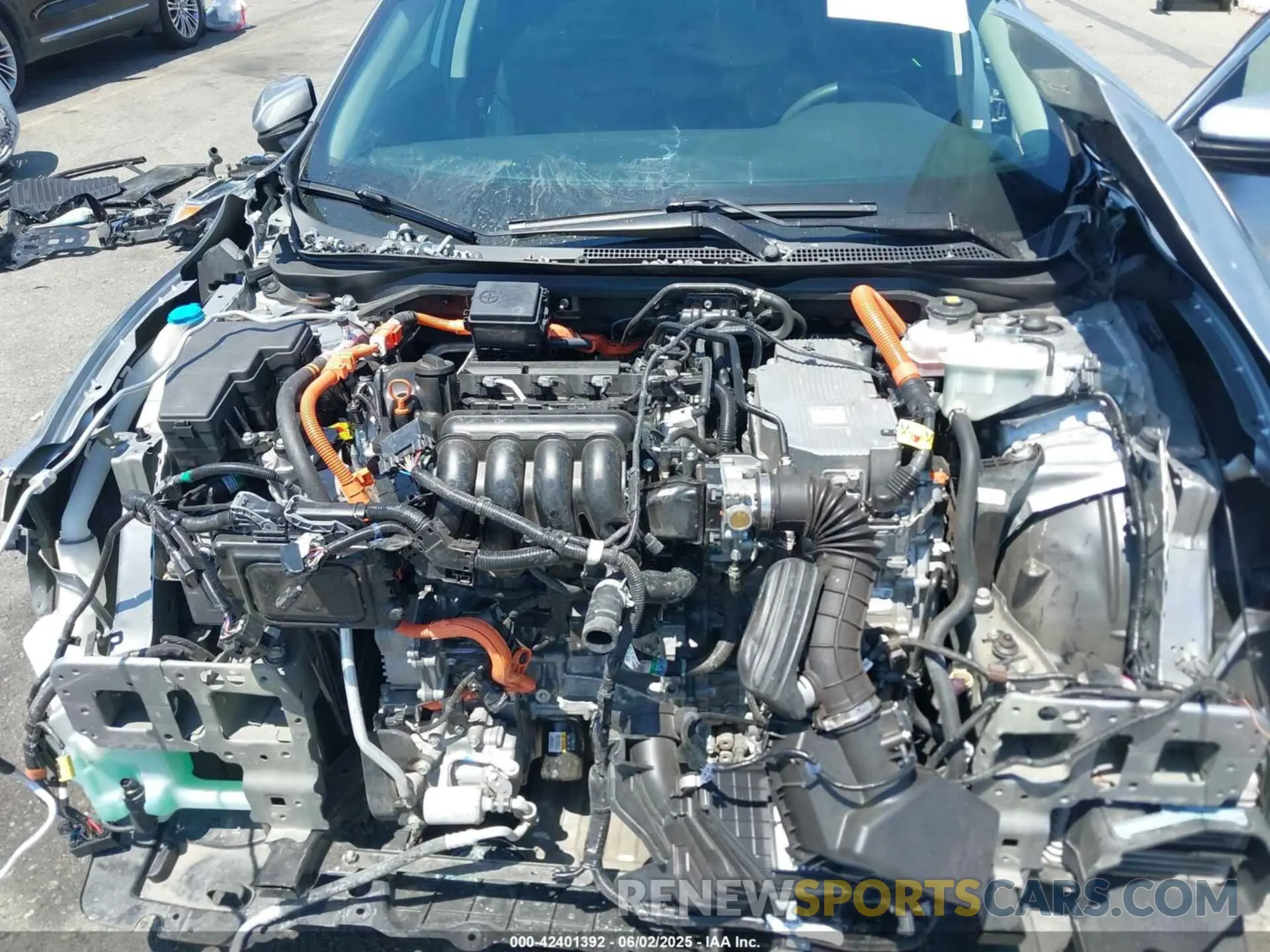 10 Photograph of a damaged car 19XZE4F5XNE015879 HONDA INSIGHT 2022
