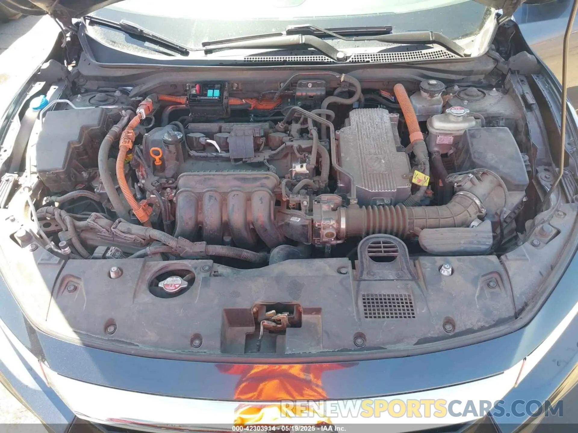 10 Photograph of a damaged car 19XZE4F90NE001251 HONDA INSIGHT 2022