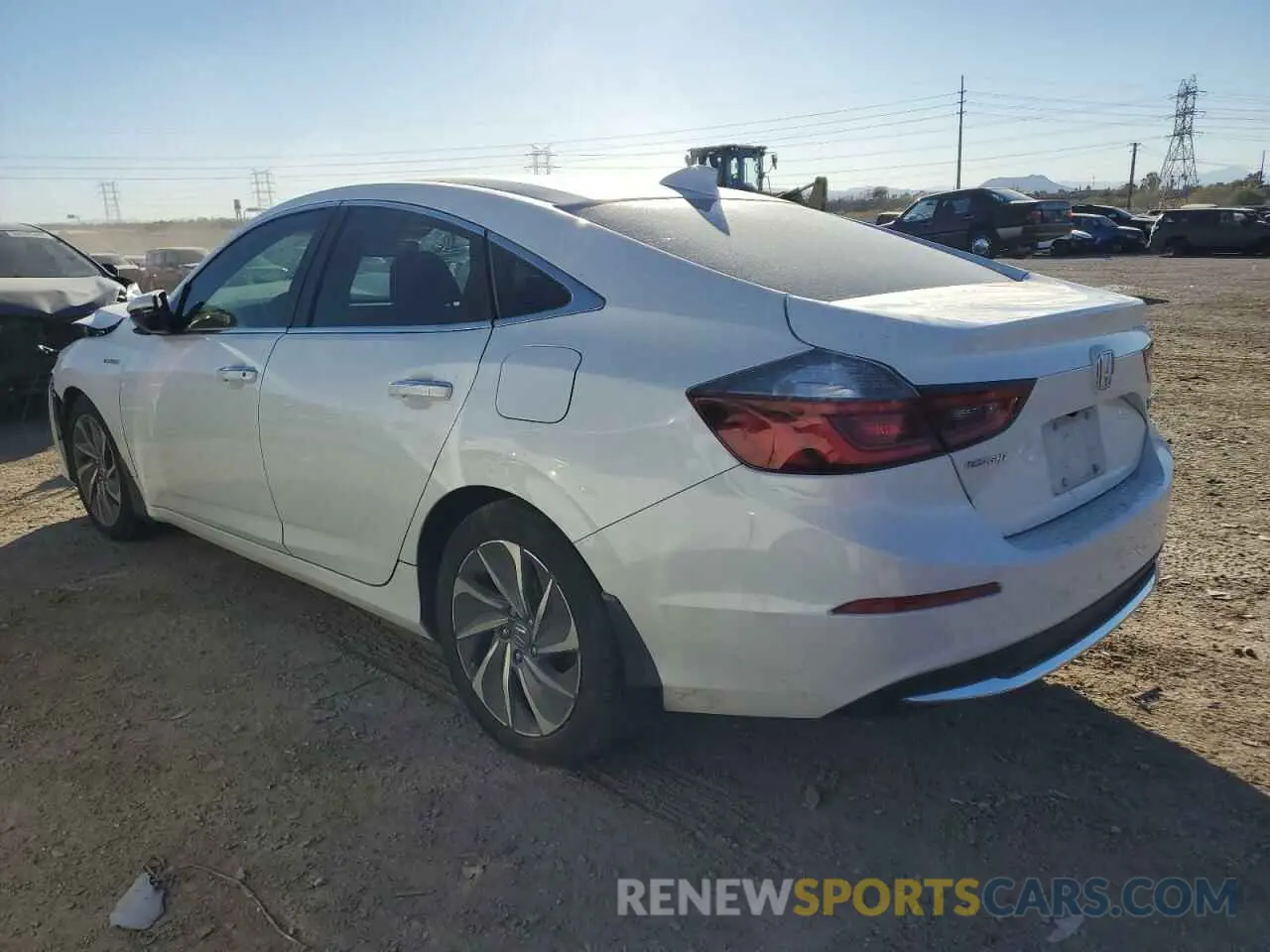 2 Photograph of a damaged car 19XZE4F91NE001548 HONDA INSIGHT 2022