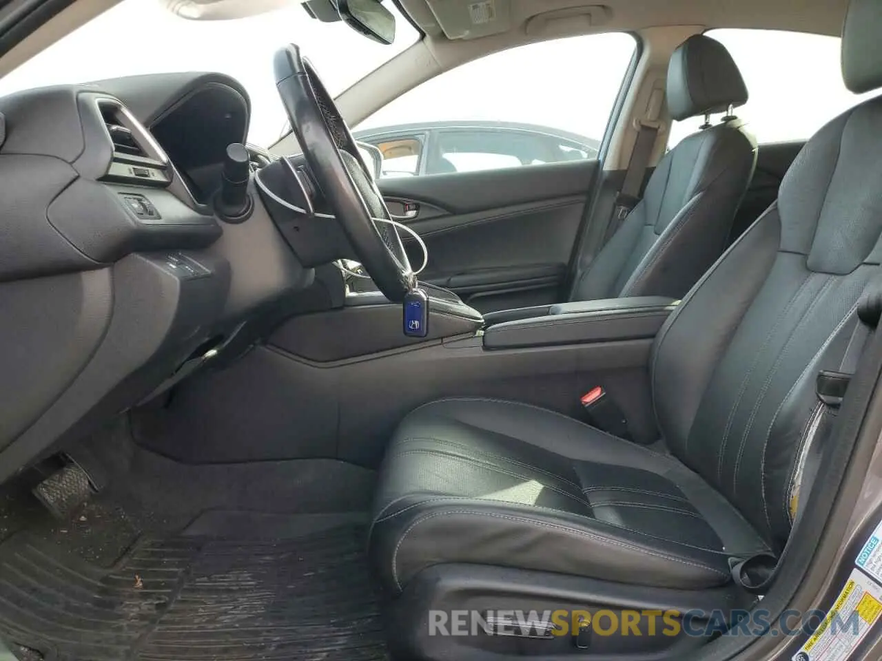 7 Photograph of a damaged car 19XZE4F91NE013697 HONDA INSIGHT 2022