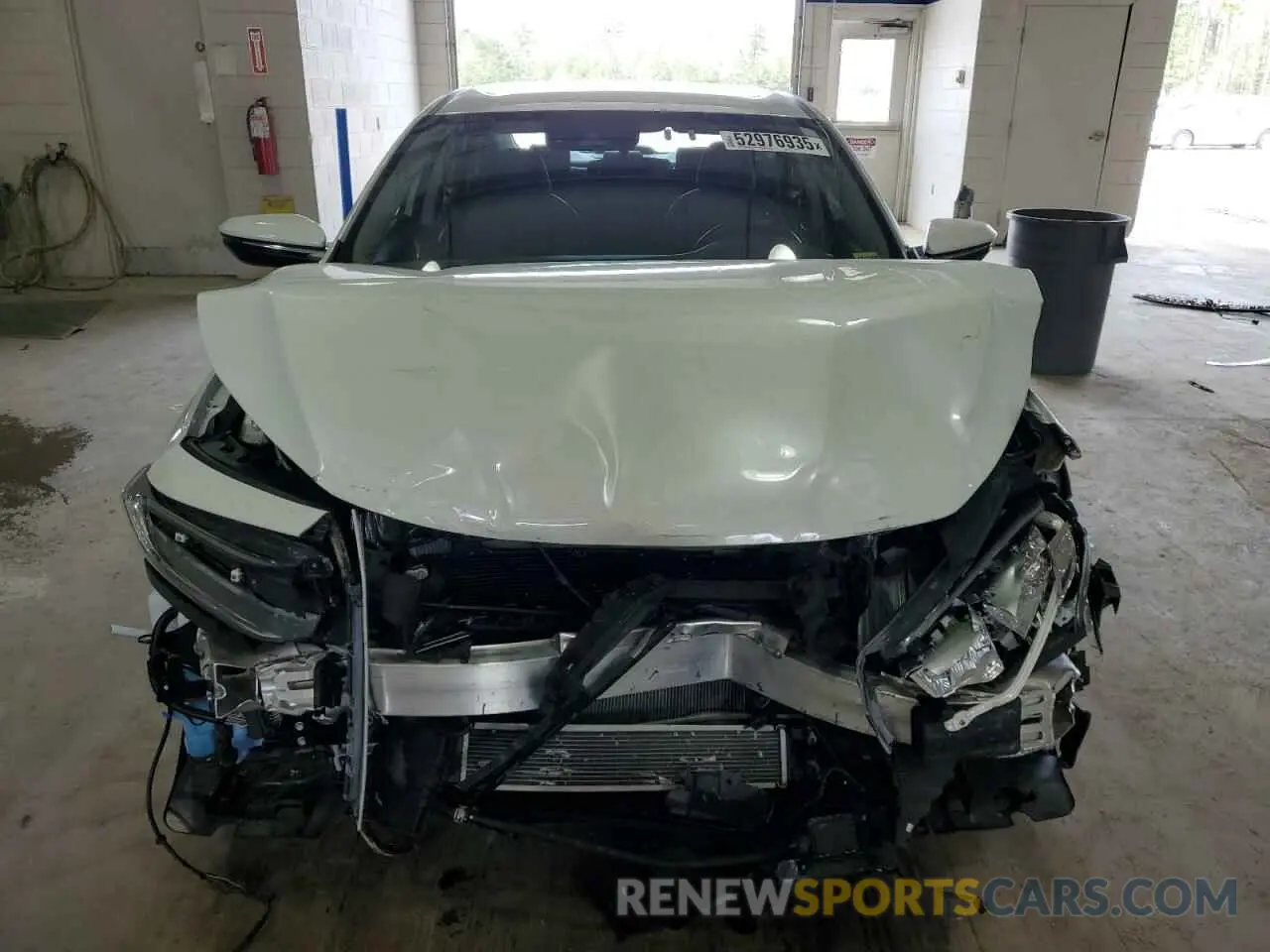 5 Photograph of a damaged car 19XZE4F94NE015248 HONDA INSIGHT 2022