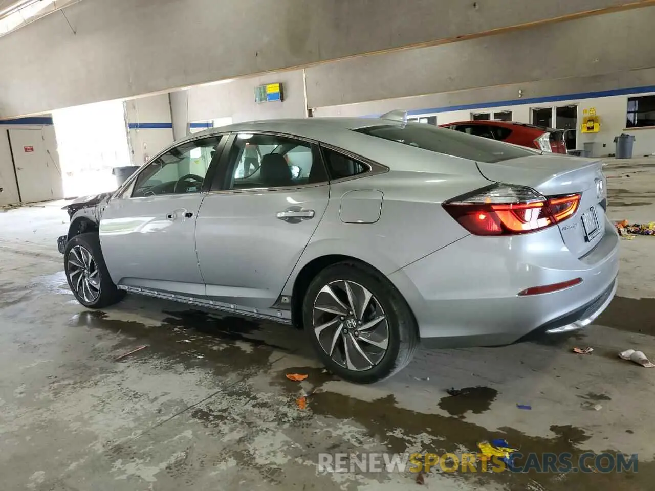 2 Photograph of a damaged car 19XZE4F95NE001343 HONDA INSIGHT 2022