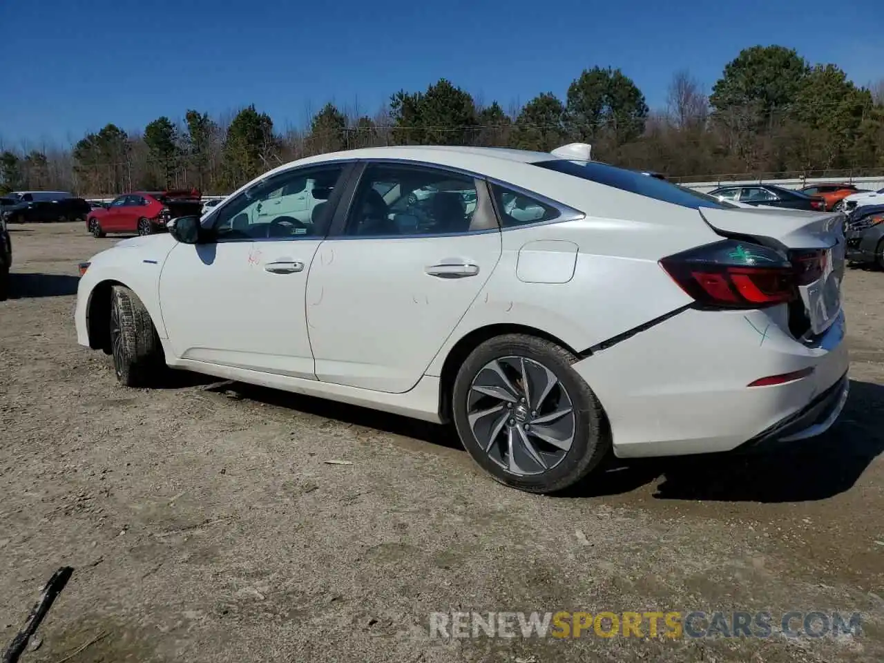 2 Photograph of a damaged car 19XZE4F95NE010012 HONDA INSIGHT 2022