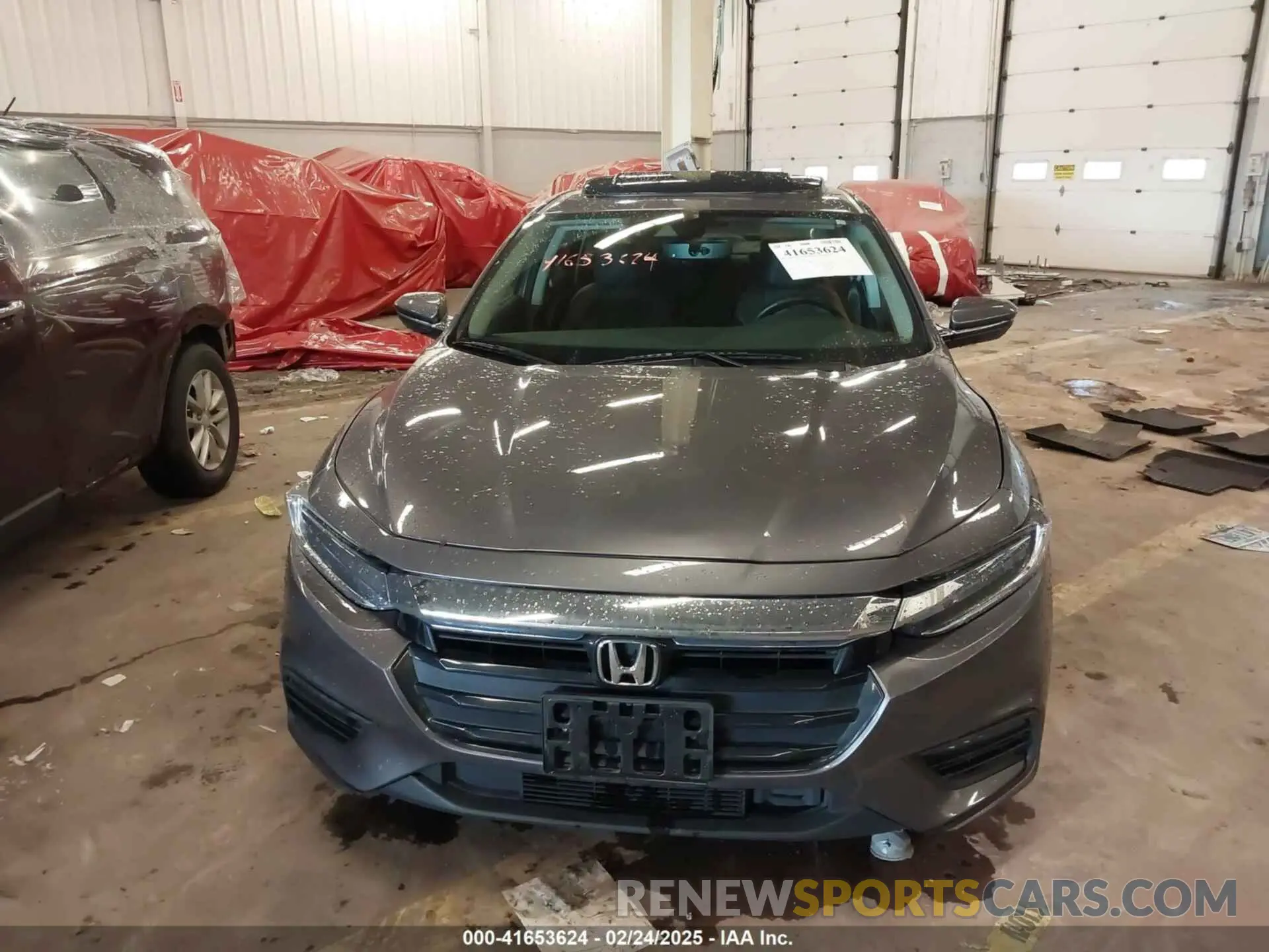 12 Photograph of a damaged car 19XZE4F96NE008687 HONDA INSIGHT 2022