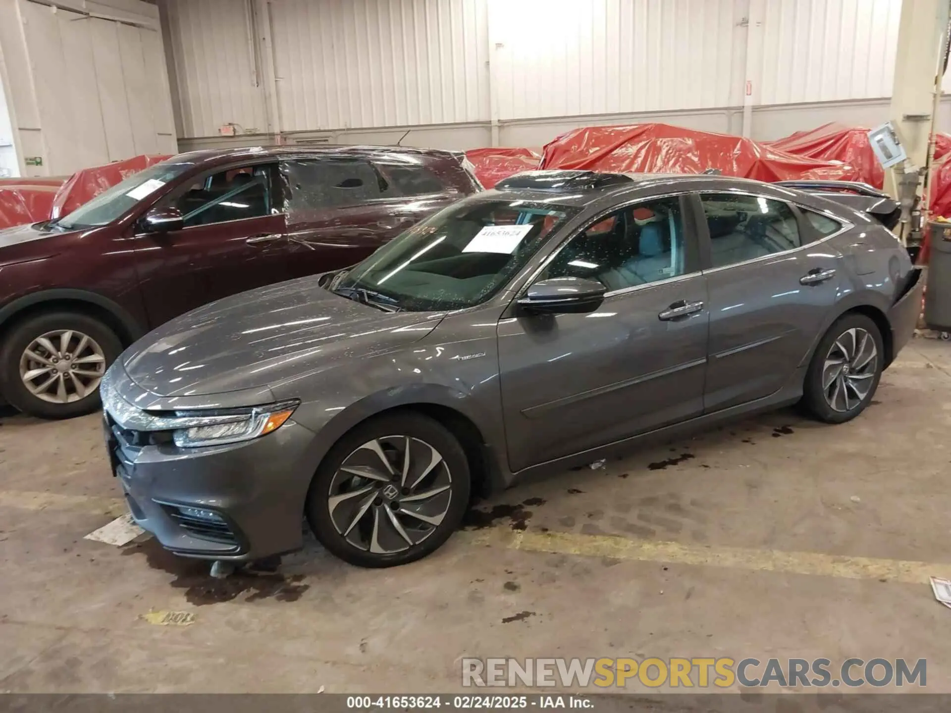 2 Photograph of a damaged car 19XZE4F96NE008687 HONDA INSIGHT 2022