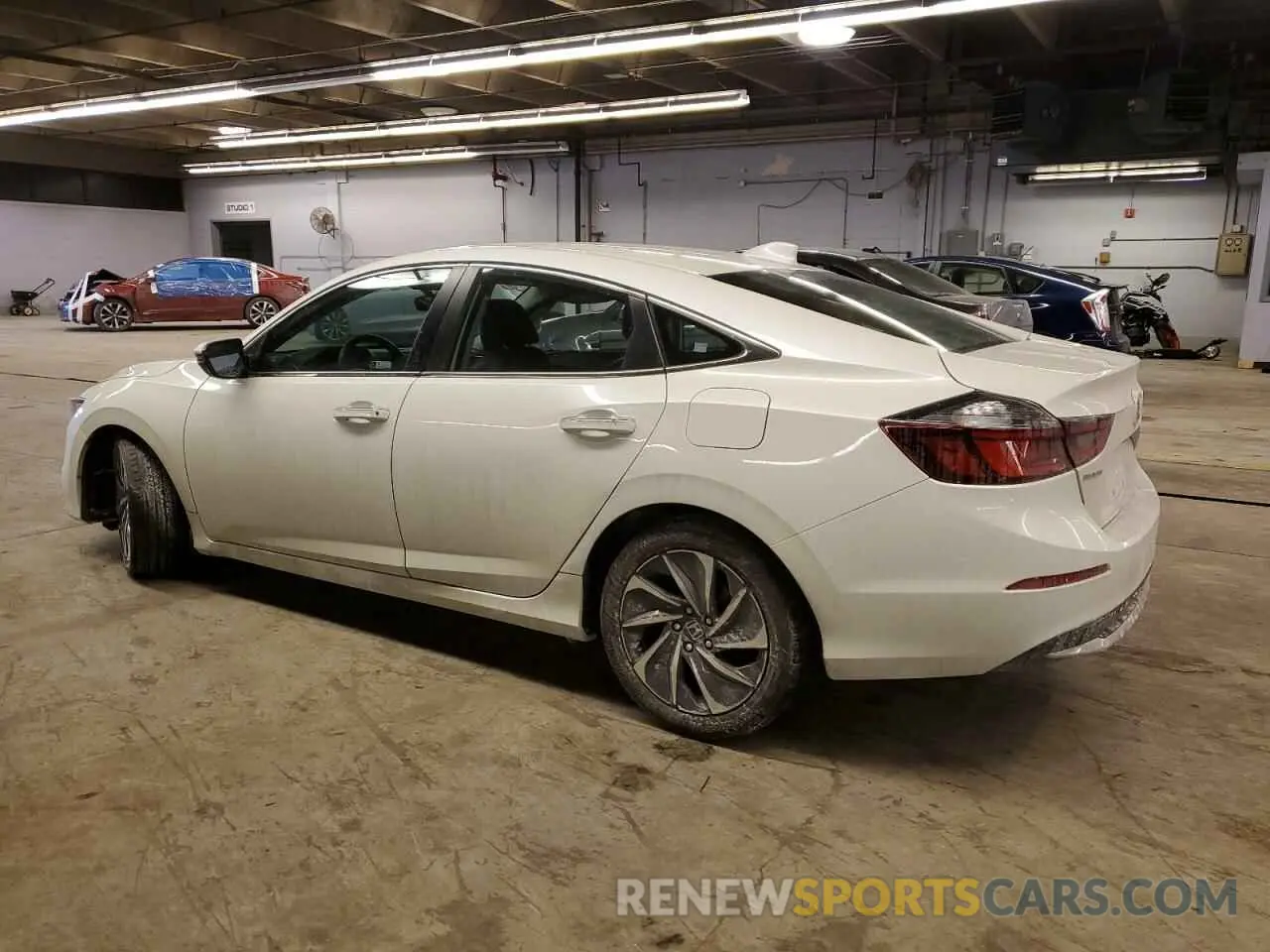 2 Photograph of a damaged car 19XZE4F97NE005510 HONDA INSIGHT 2022