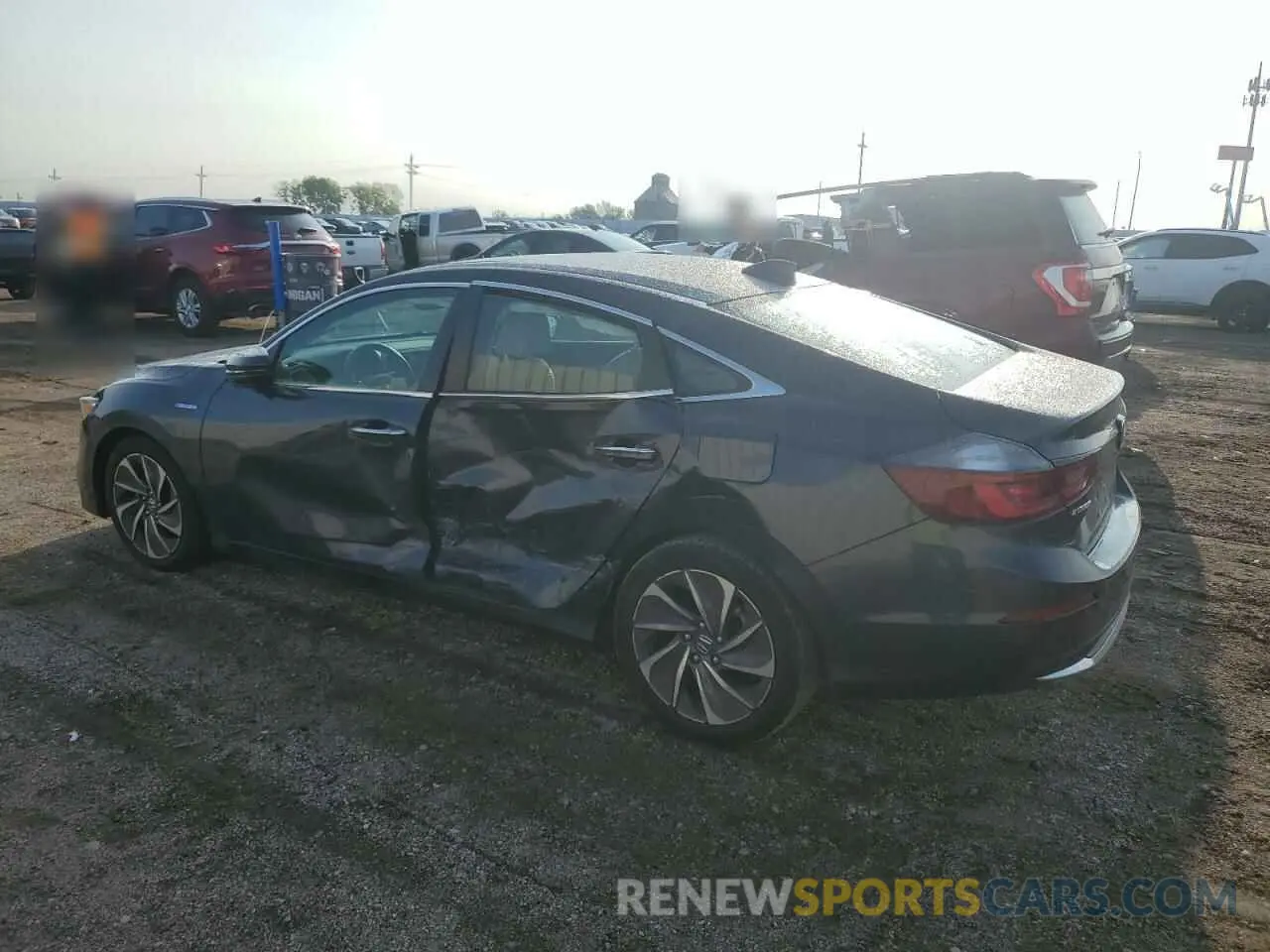 2 Photograph of a damaged car 19XZE4F98NE006116 HONDA INSIGHT 2022