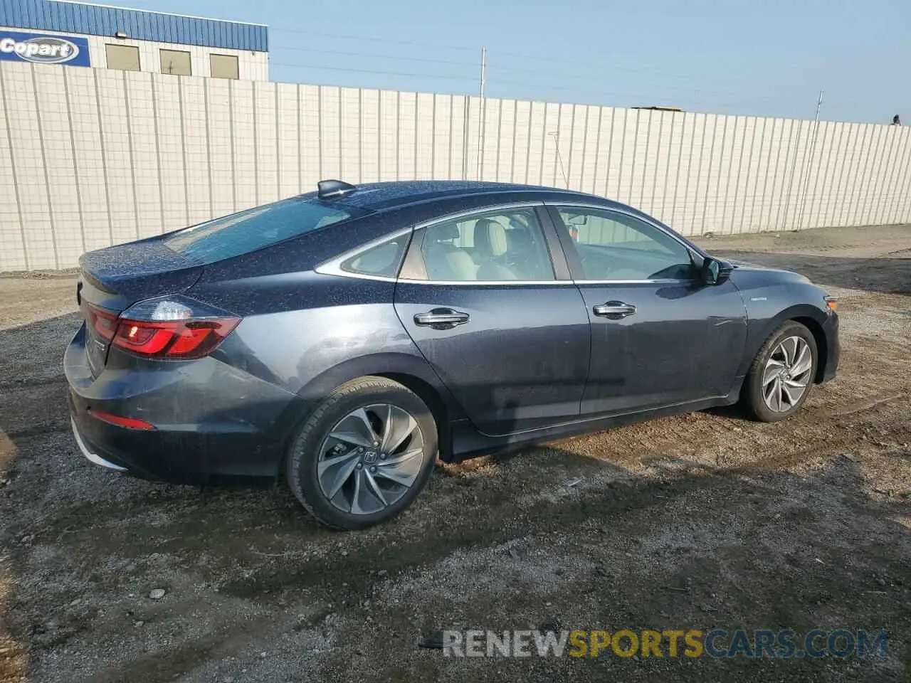 3 Photograph of a damaged car 19XZE4F98NE006116 HONDA INSIGHT 2022