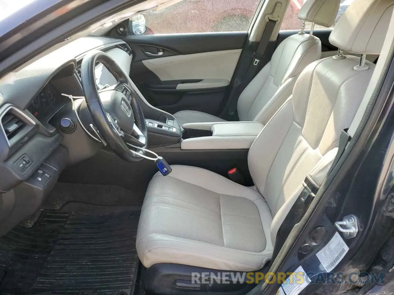 7 Photograph of a damaged car 19XZE4F98NE006116 HONDA INSIGHT 2022