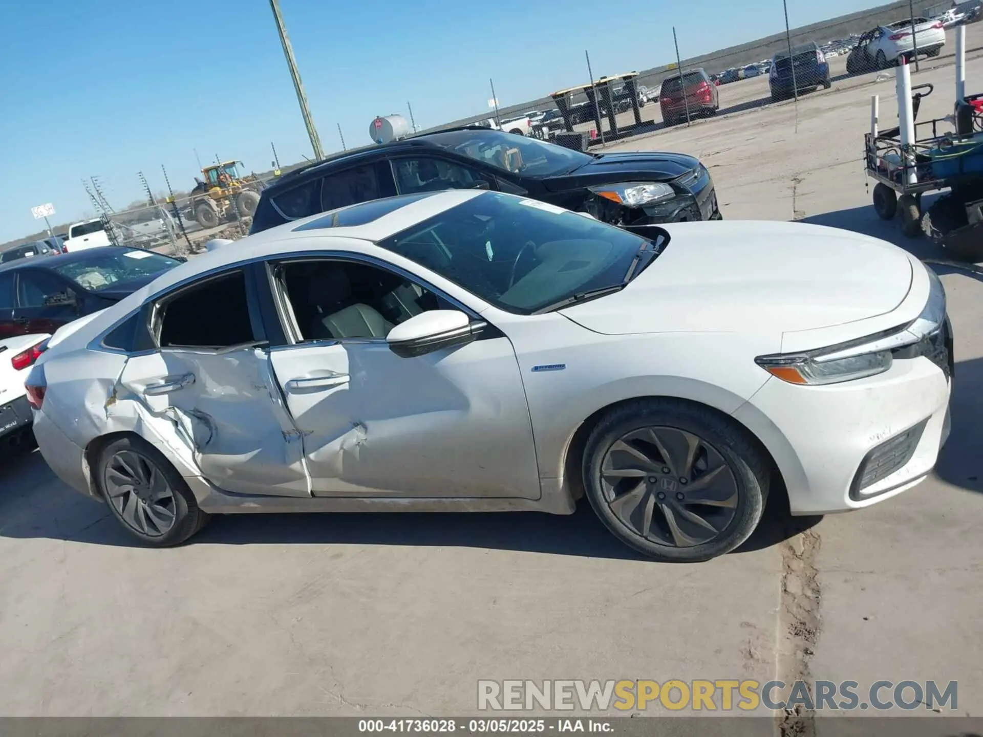 13 Photograph of a damaged car 19XZE4F9XNE001306 HONDA INSIGHT 2022